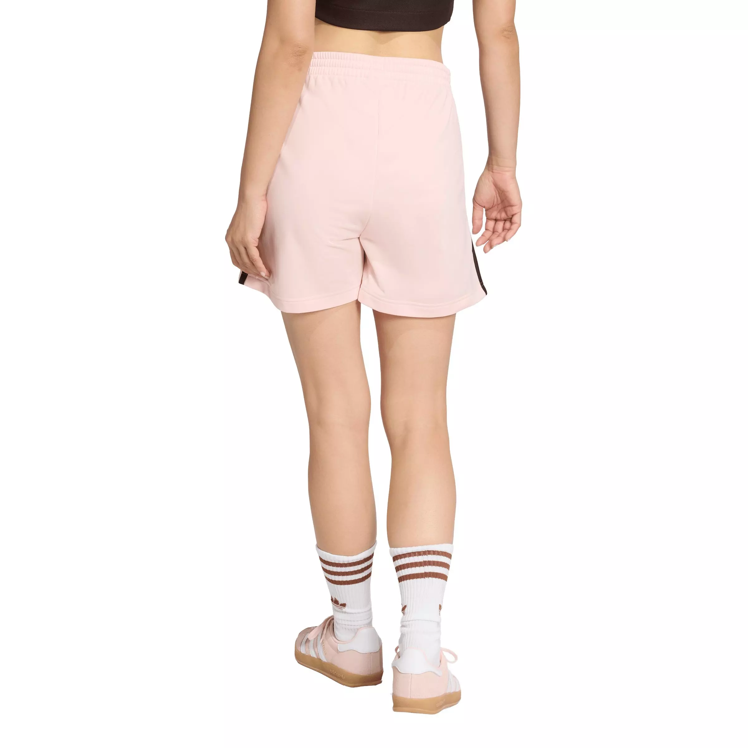 adidas Originals Women's Firebird Classic Shorts-Pink - PINK