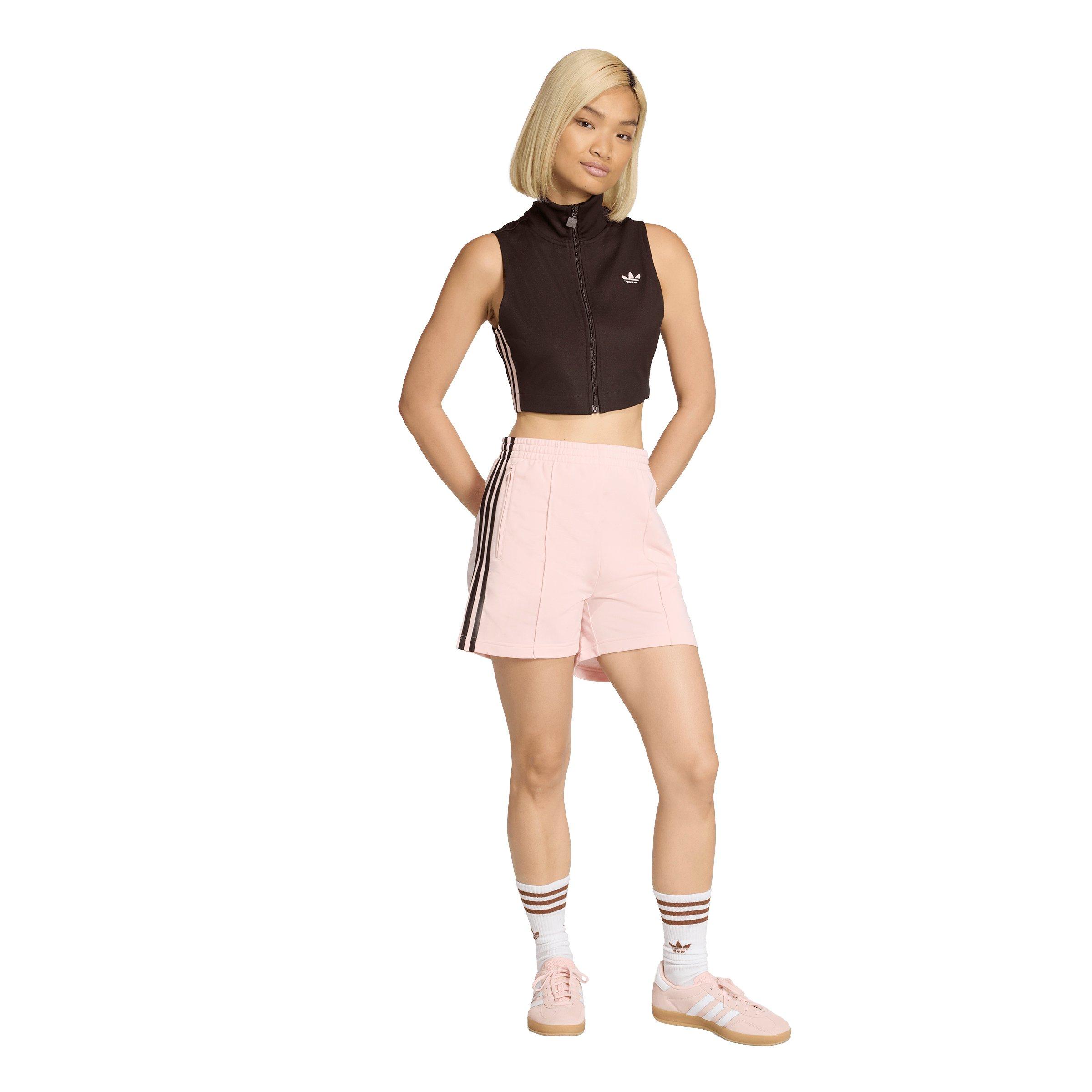 adidas Originals Women's Firebird Classic Shorts - Pink - PINK Thumbnail View 5