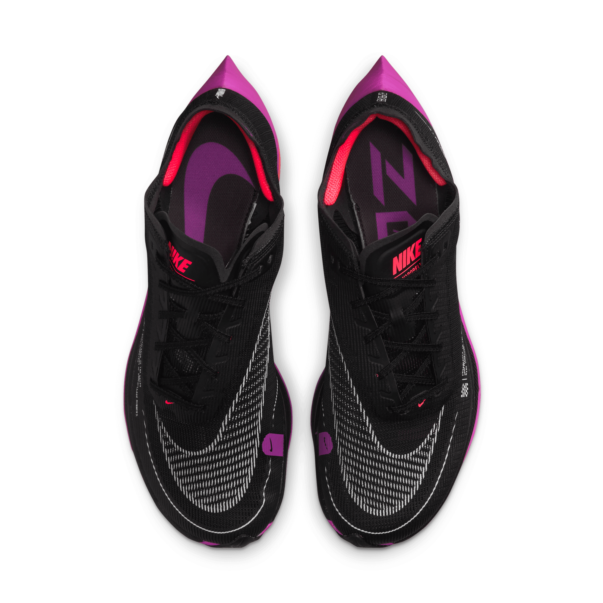 NIKE VAPORFLY ELITE FLYPRINT HYPER VIOLET/BLACK/CRIMSON 36/50 size 10 US.