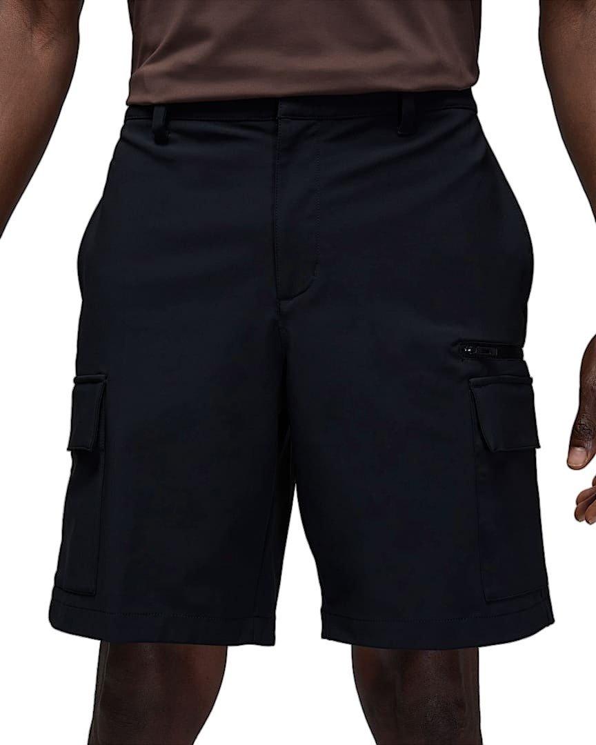 Jordan Men's Sport Water Repellent Gold Cargo Shorts - Black - BLACK Thumbnail View 1