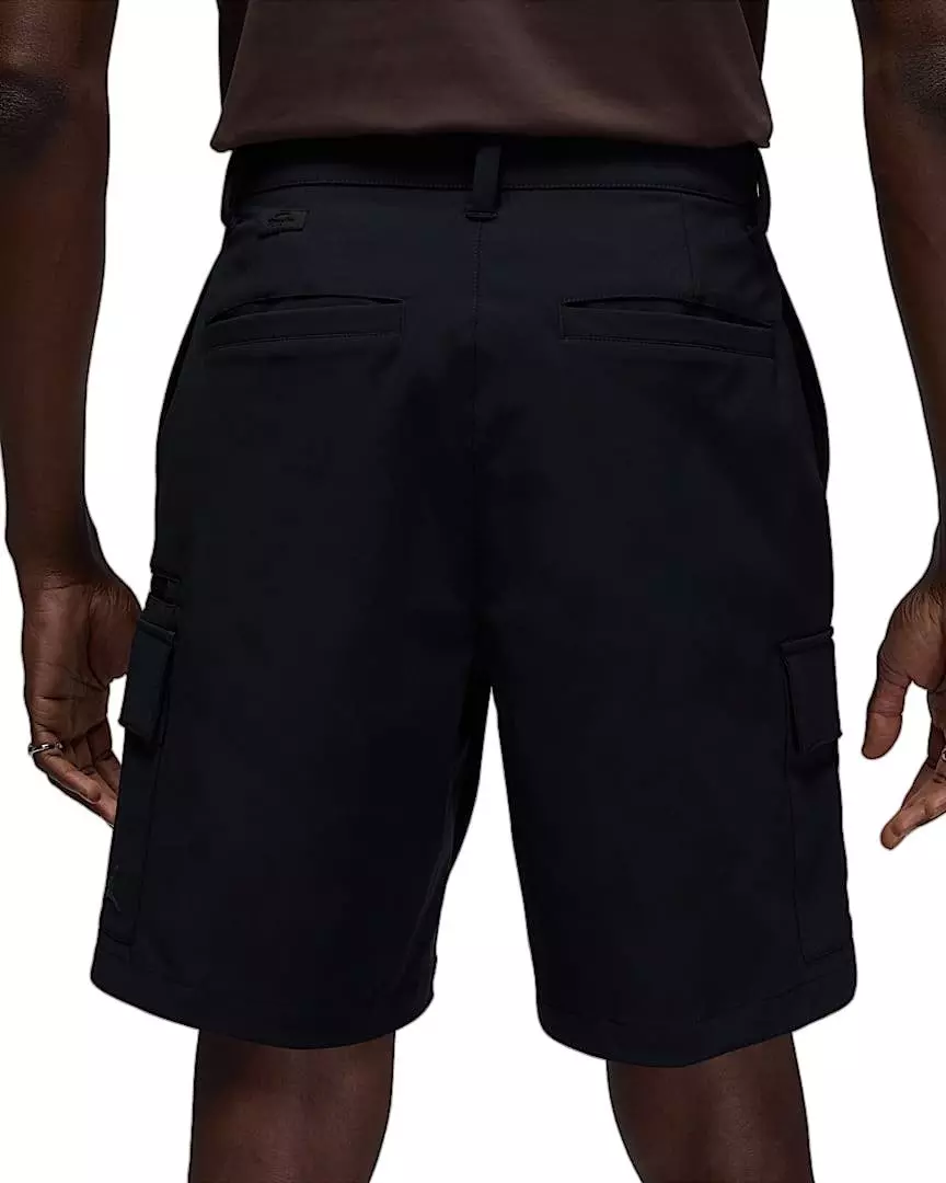 Jordan Men's Sport Water Repellent Gold Cargo Shorts - Black - BLACK