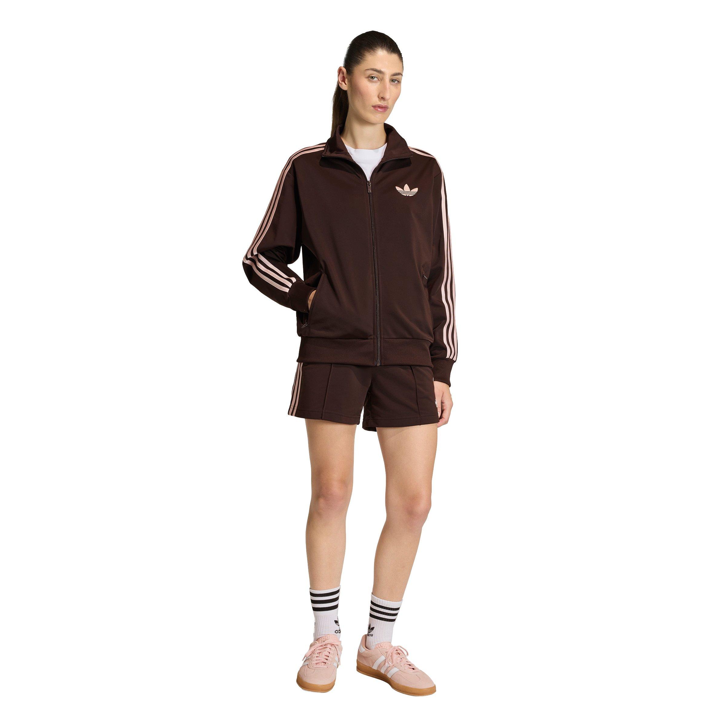 adidas Originals Women's Firebird Classic Shorts-Brown - BROWN Thumbnail View 5