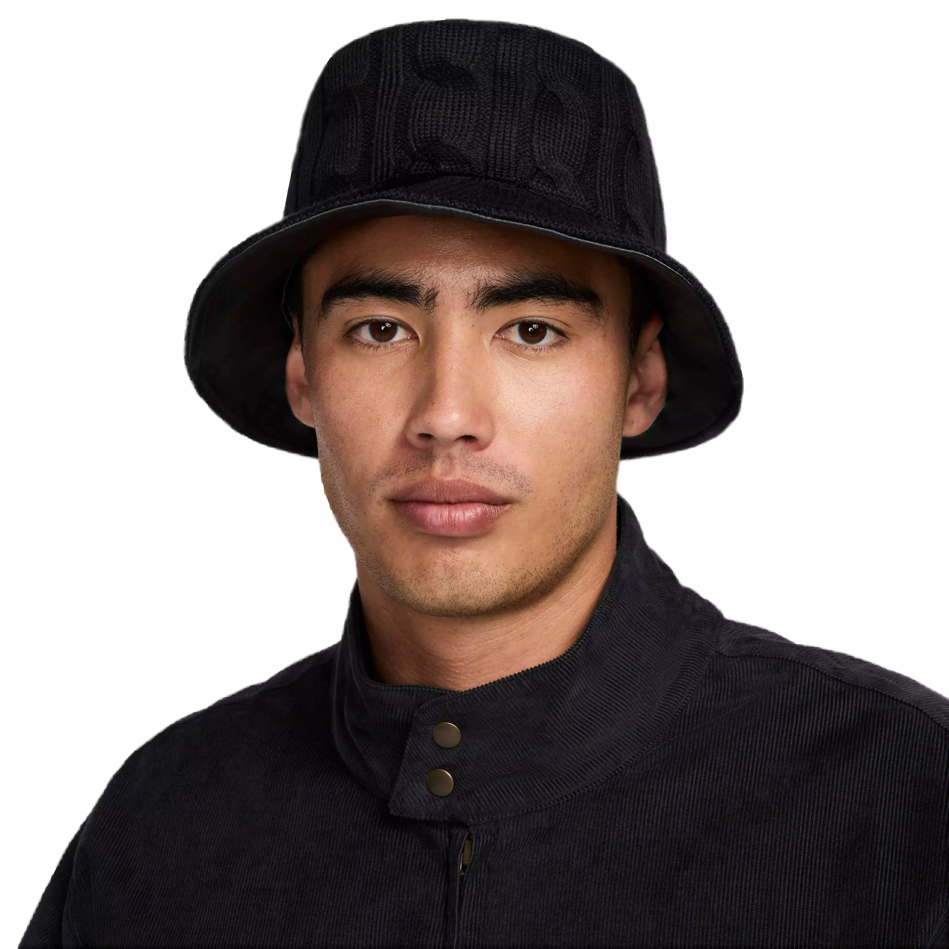 Nike Adult Apex Reversible Bucket Hat-Black - BLACK