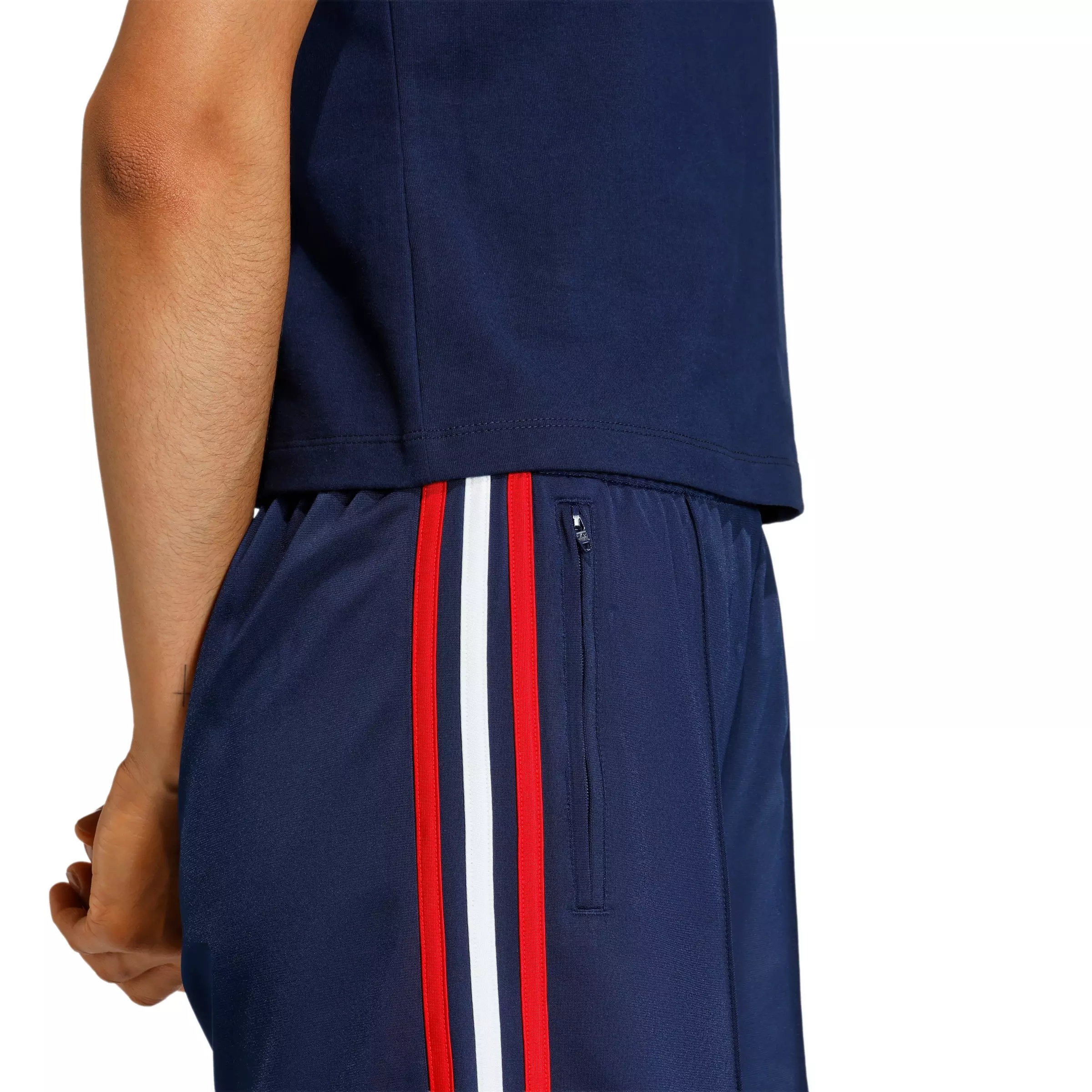 adidas Originals Women's Firebird Classic Shorts - Navy - NAVY