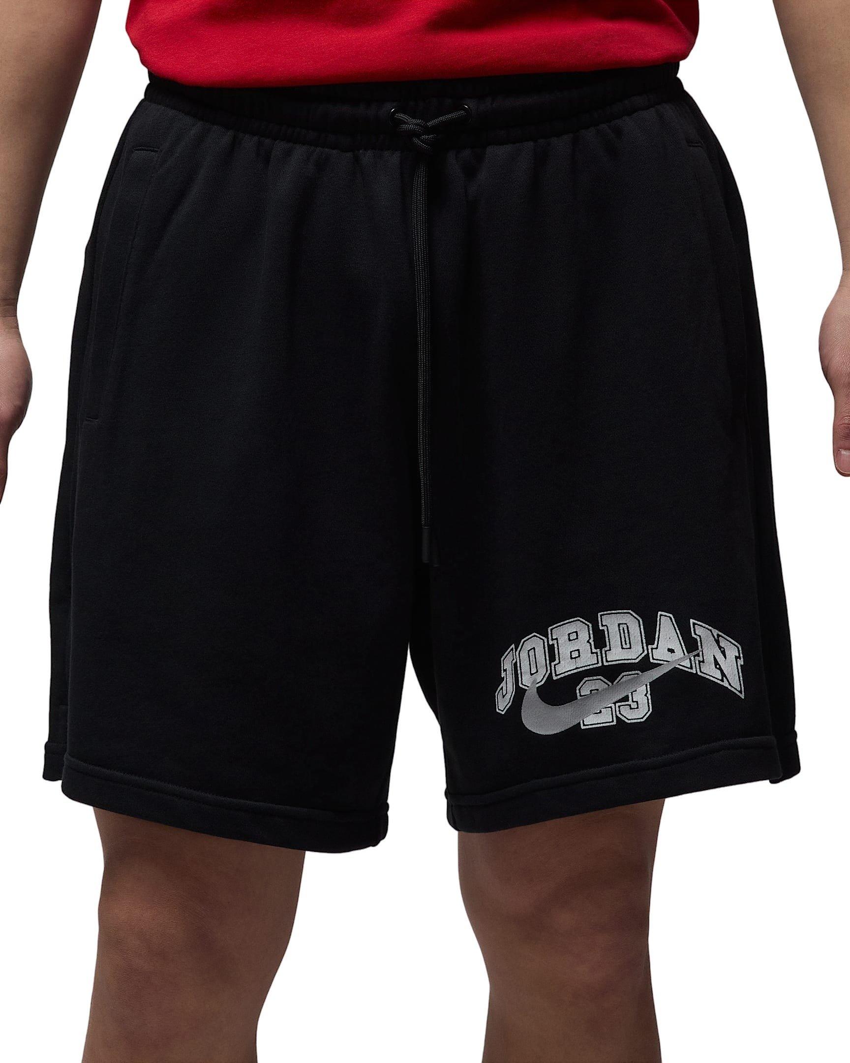 Jordan Men's MVP French Terry Shorts - BLACK Thumbnail View 1