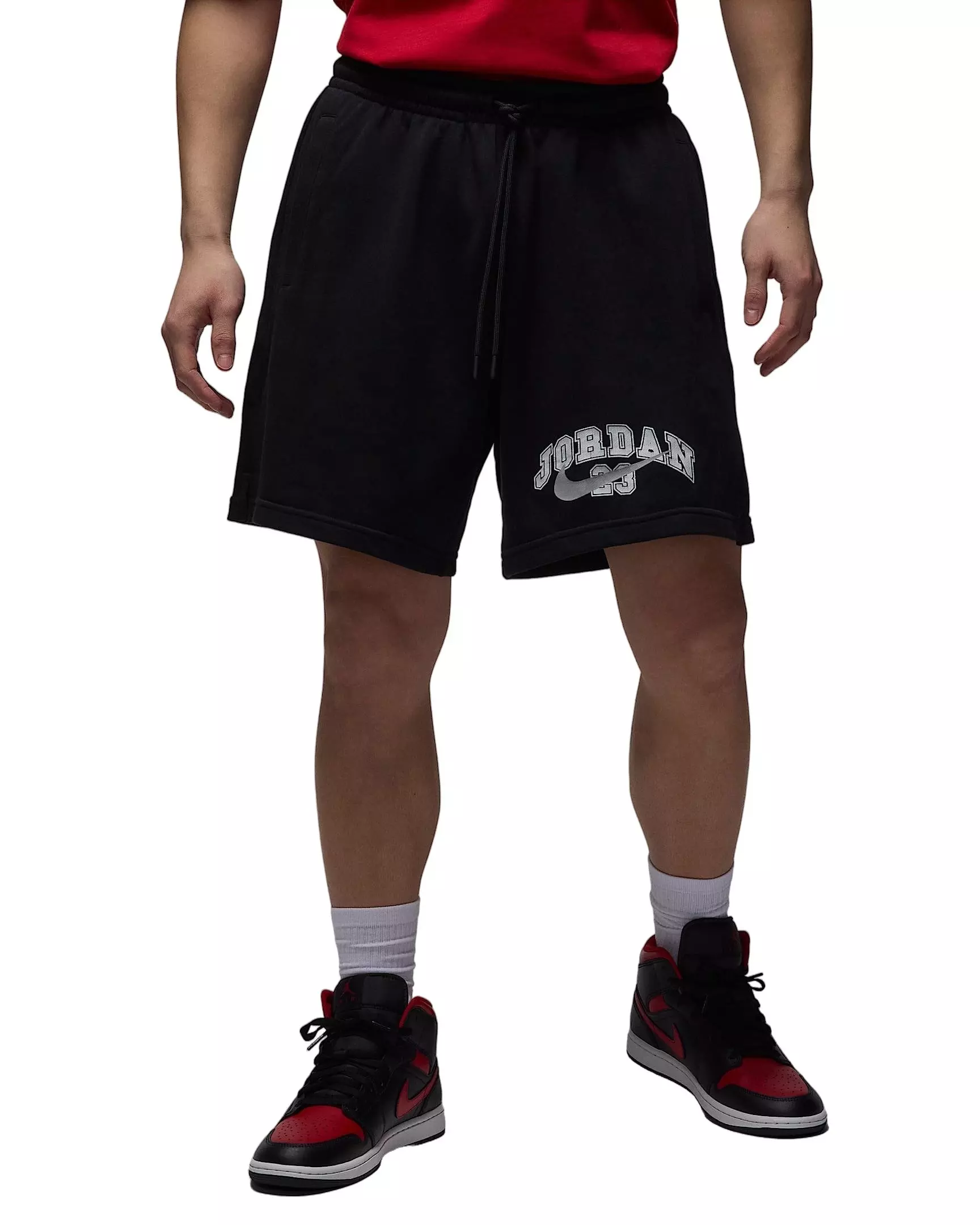 Jordan Men's MVP French Terry Shorts - BLACK