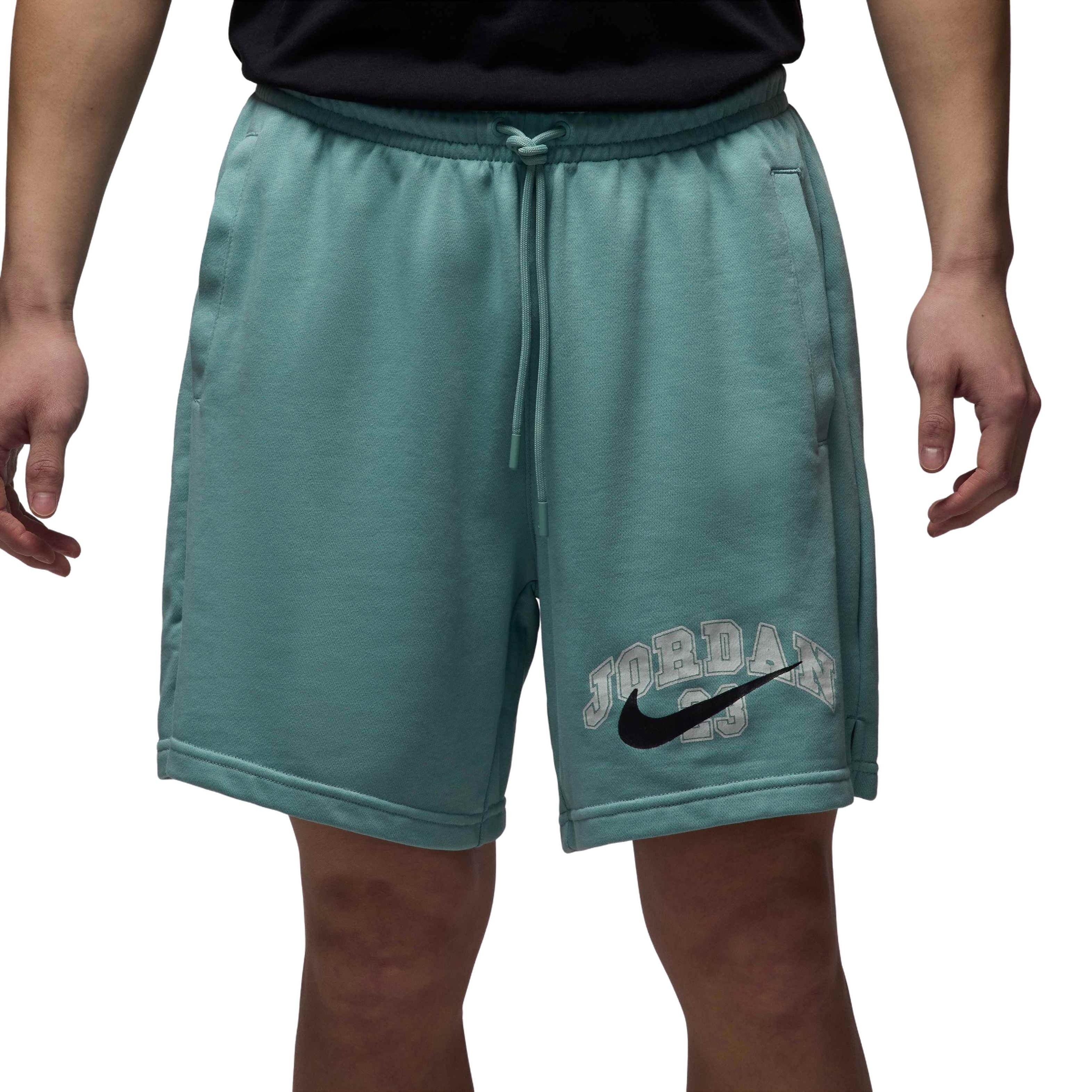Jordan Men's MVP French Terry Shorts - GREEN Thumbnail View 1