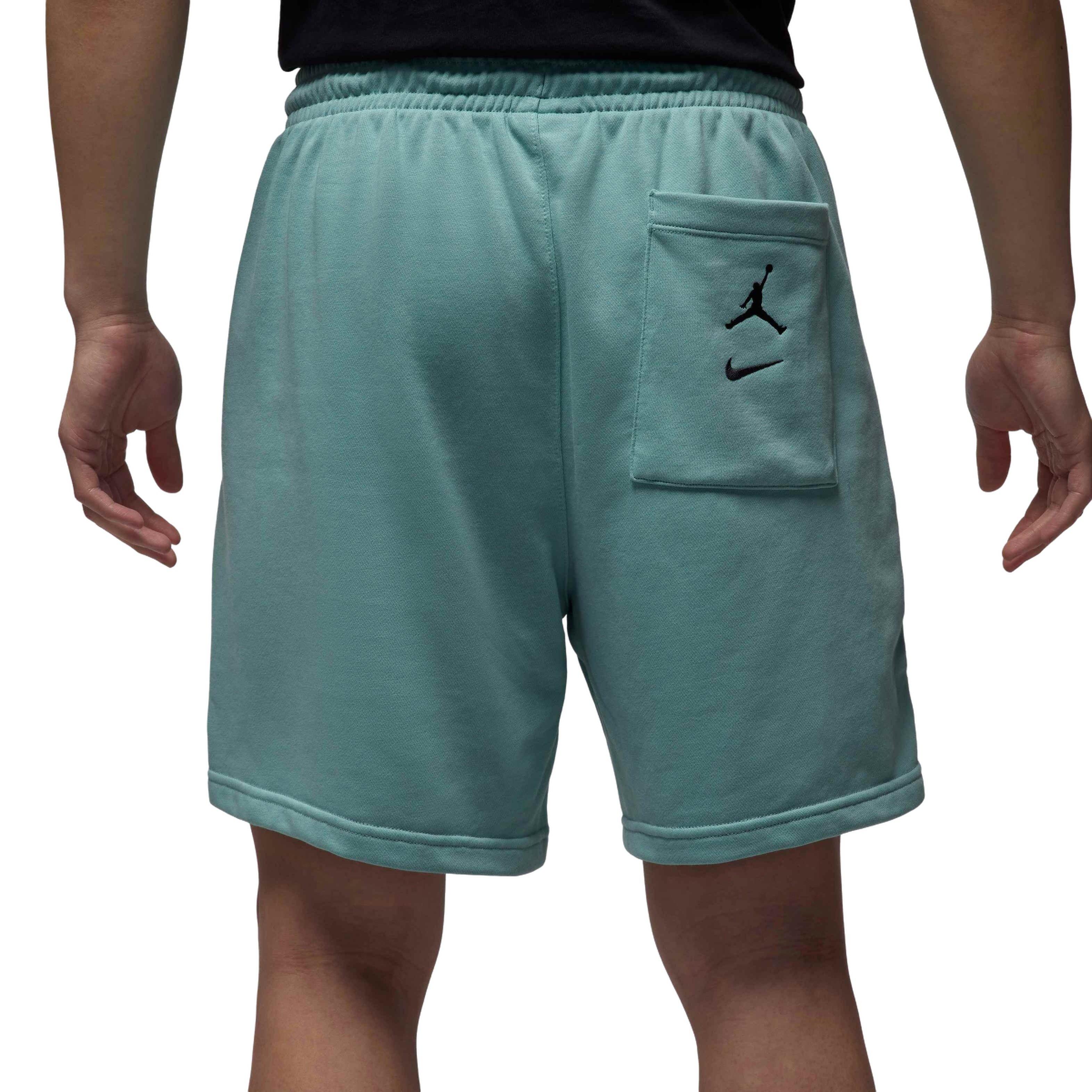 Jordan Men's MVP French Terry Shorts - GREEN Thumbnail View 2