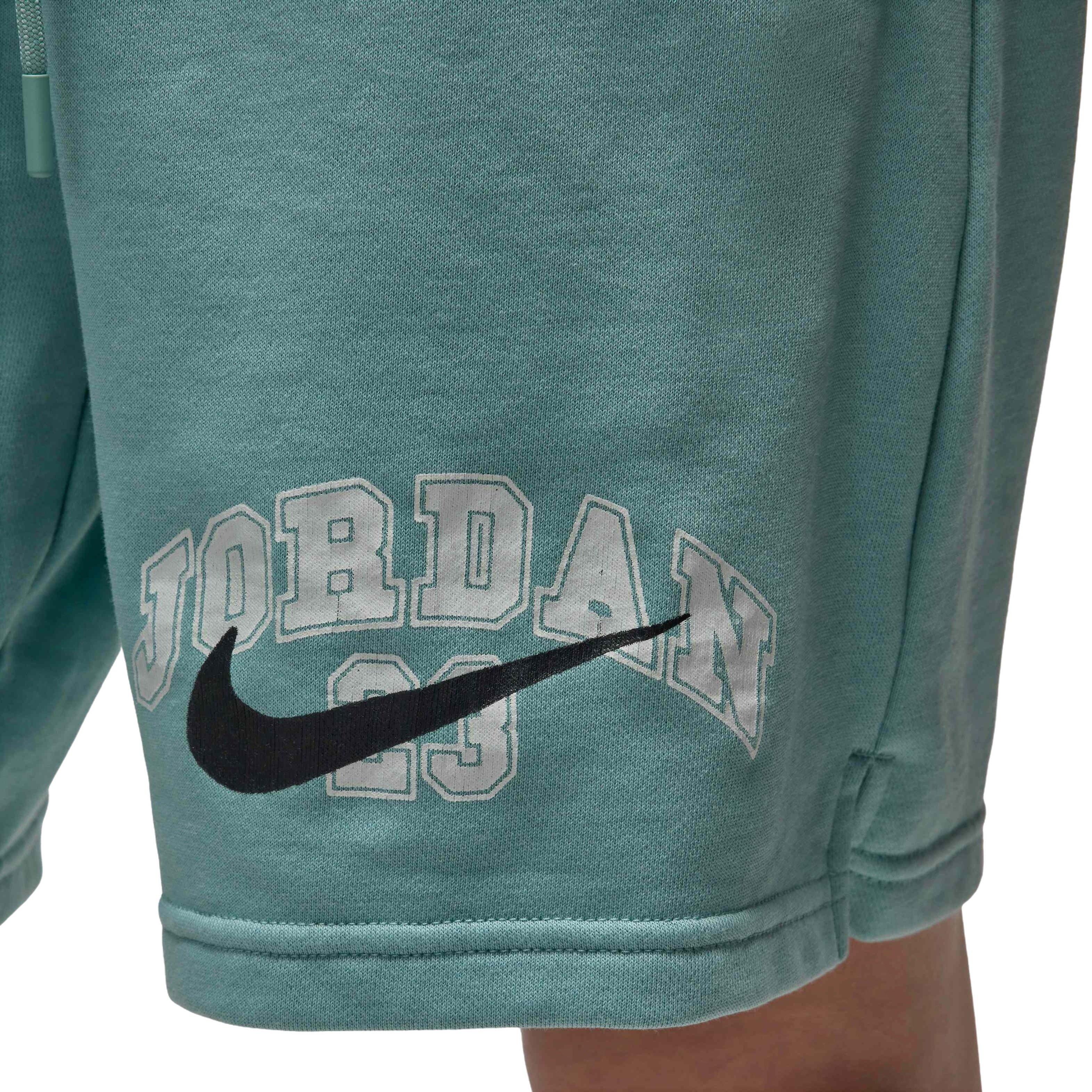 Jordan Men's MVP French Terry Shorts - GREEN Thumbnail View 6