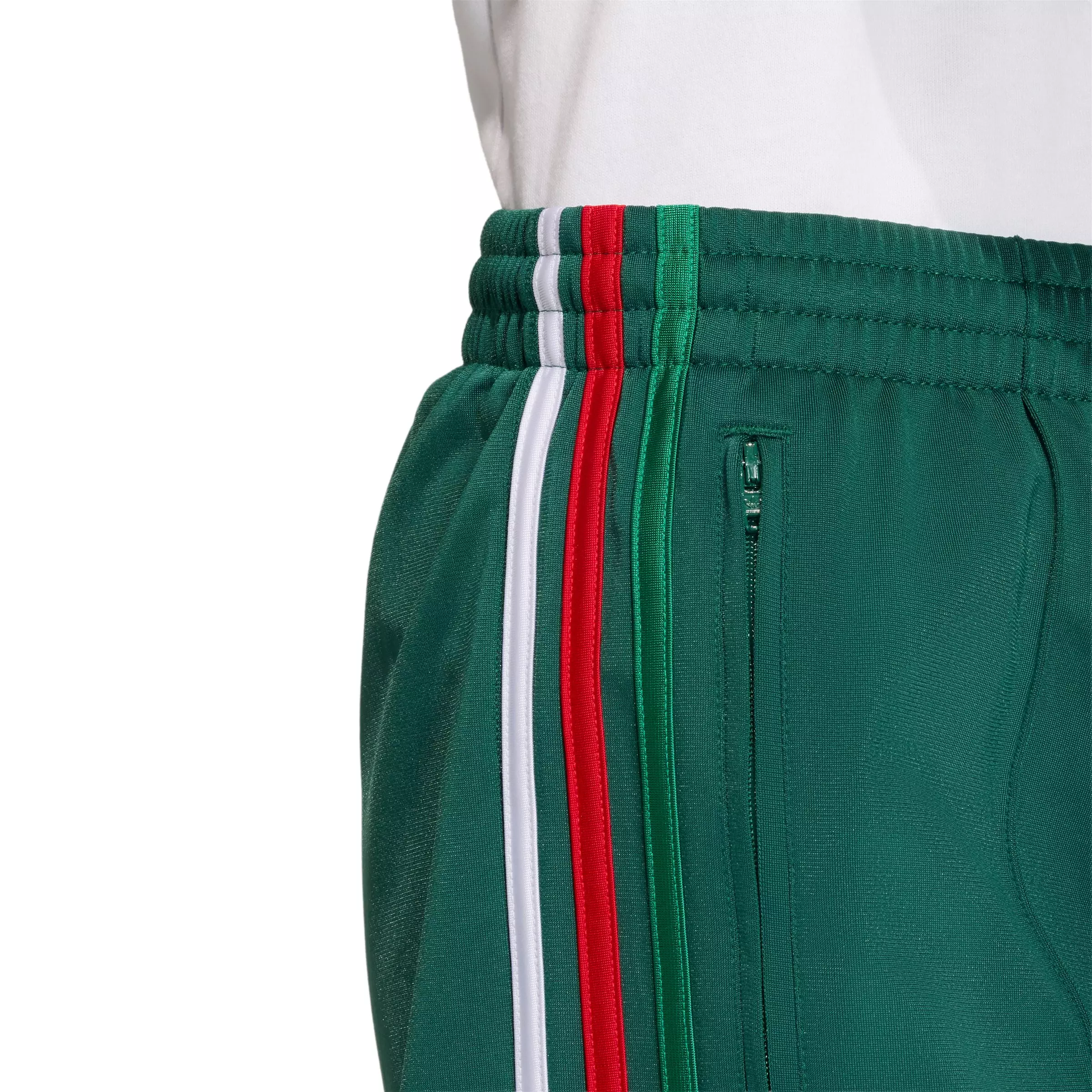 adidas Originals Women's Firebird Classic Shorts - Dark Green - DK GREEN