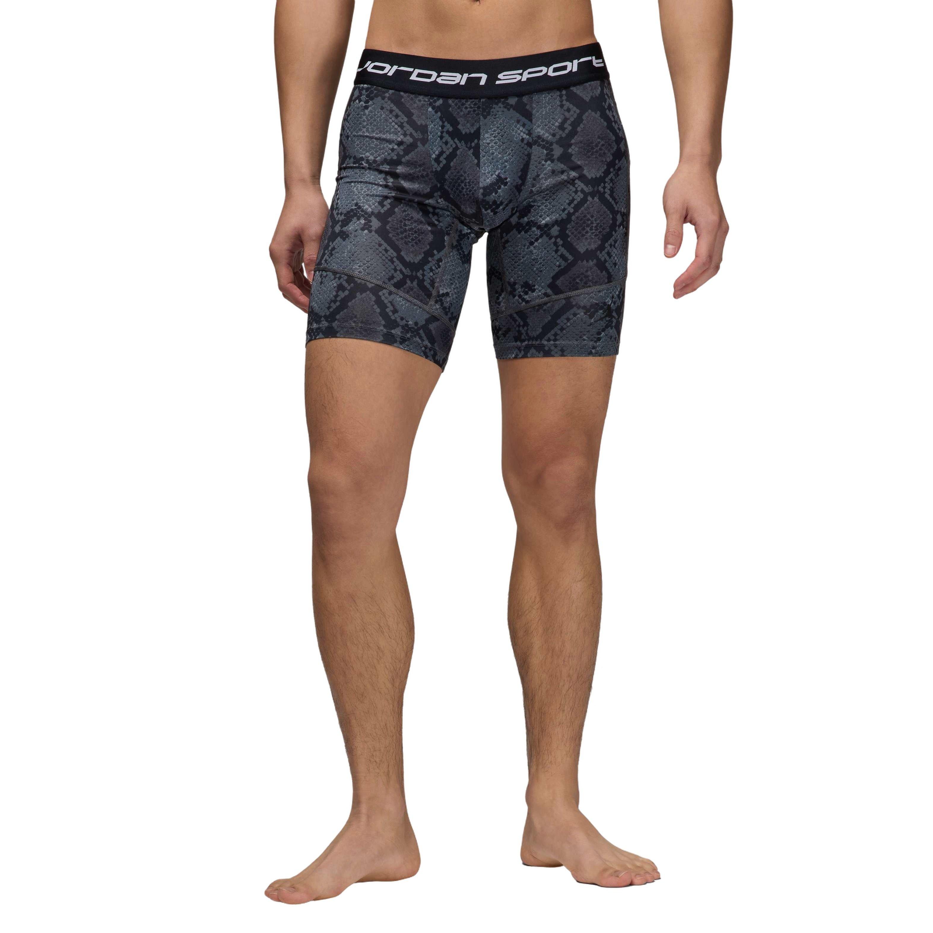 Jordan Men's Sport BL Dri-FIT AOP Shorts -Black - BLACK Thumbnail View 3