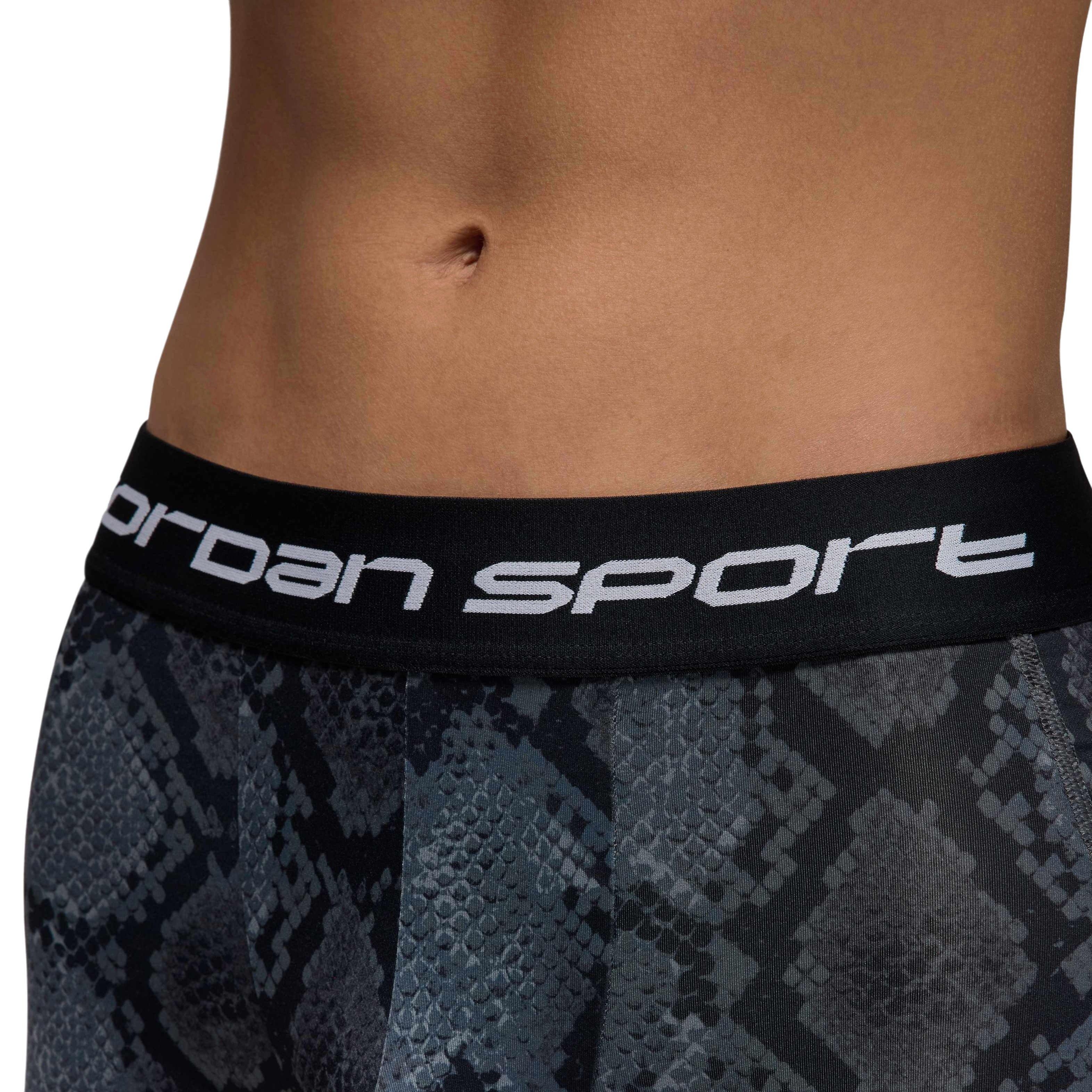 Jordan Men's Sport BL Dri-FIT AOP Shorts - Black - BLACK Thumbnail View 4