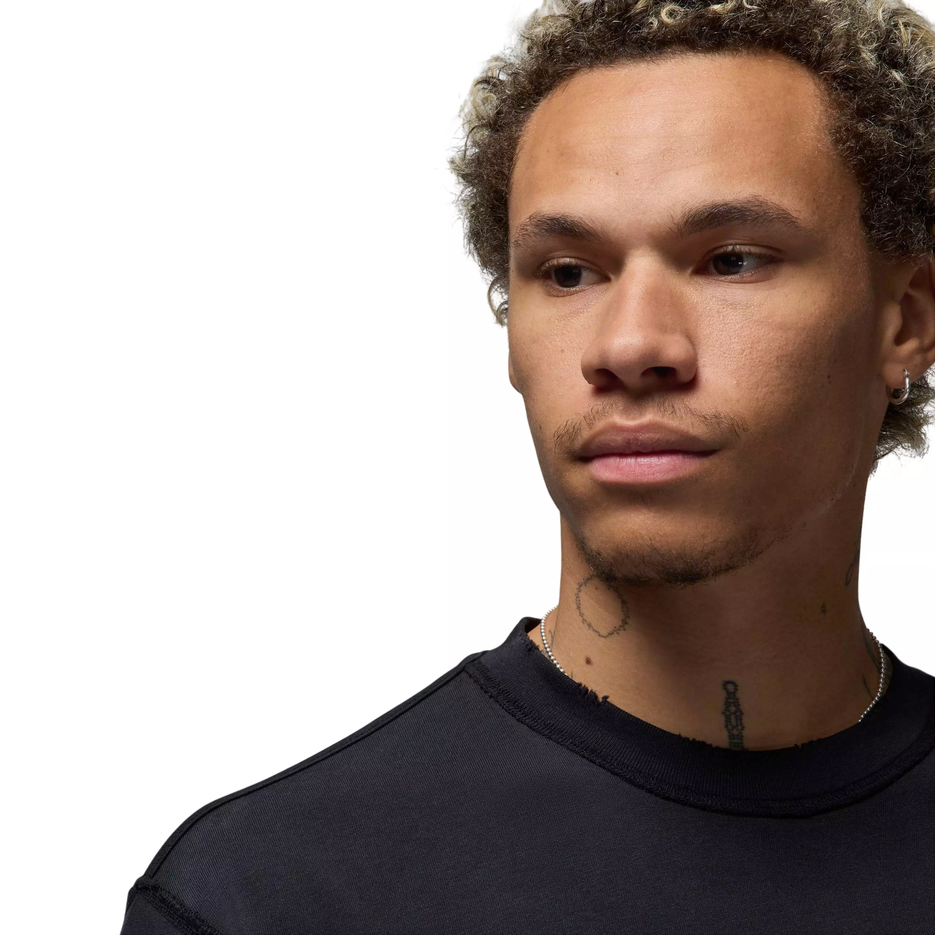 Jordan Men's Rare Air Wash 85 Long Sleeve Shirt - BLACK