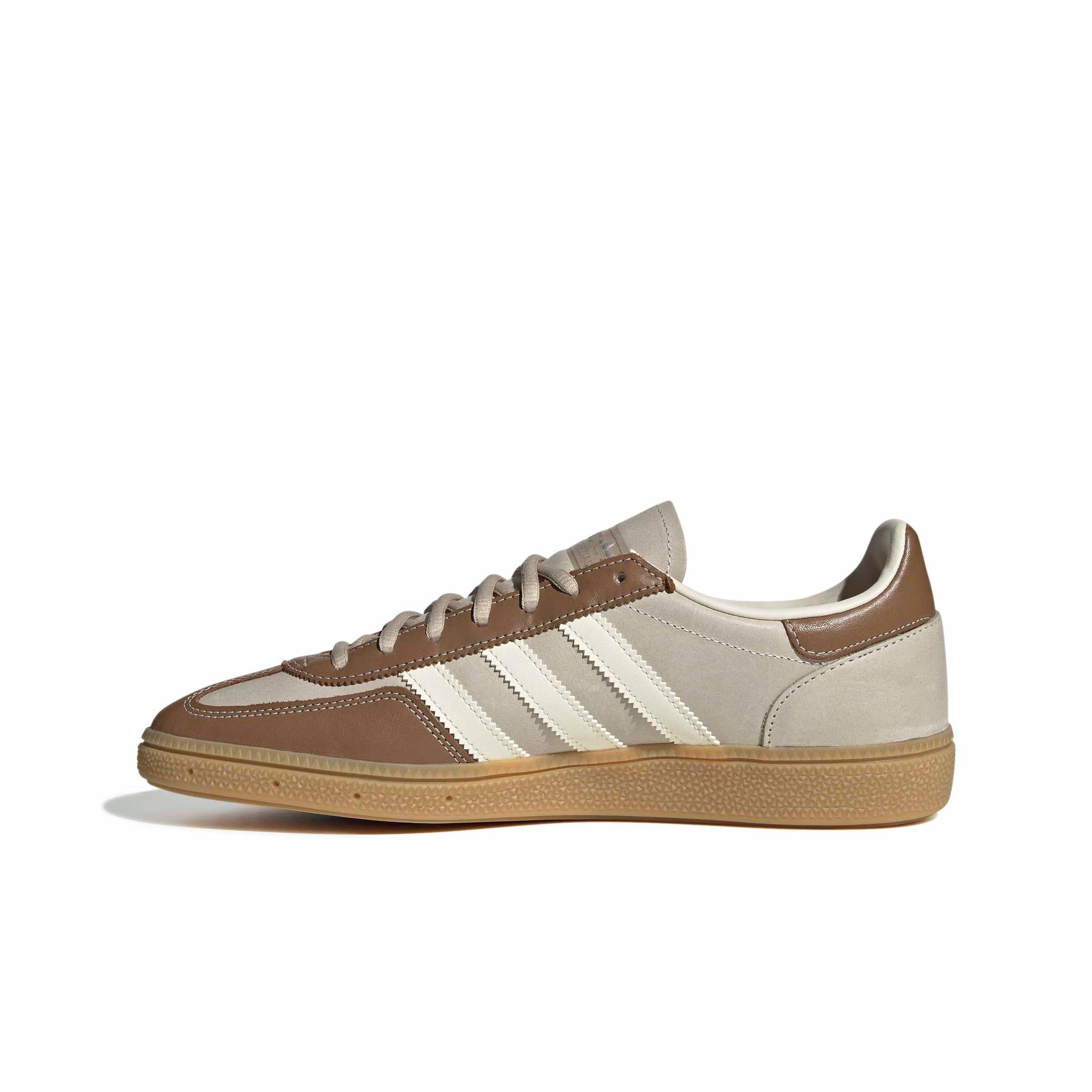 adidas Originals Handball Spezial "Khaki Three/Cream White/Brown Desert" Men's Shoe - KHAKI/CREAM/BROWN