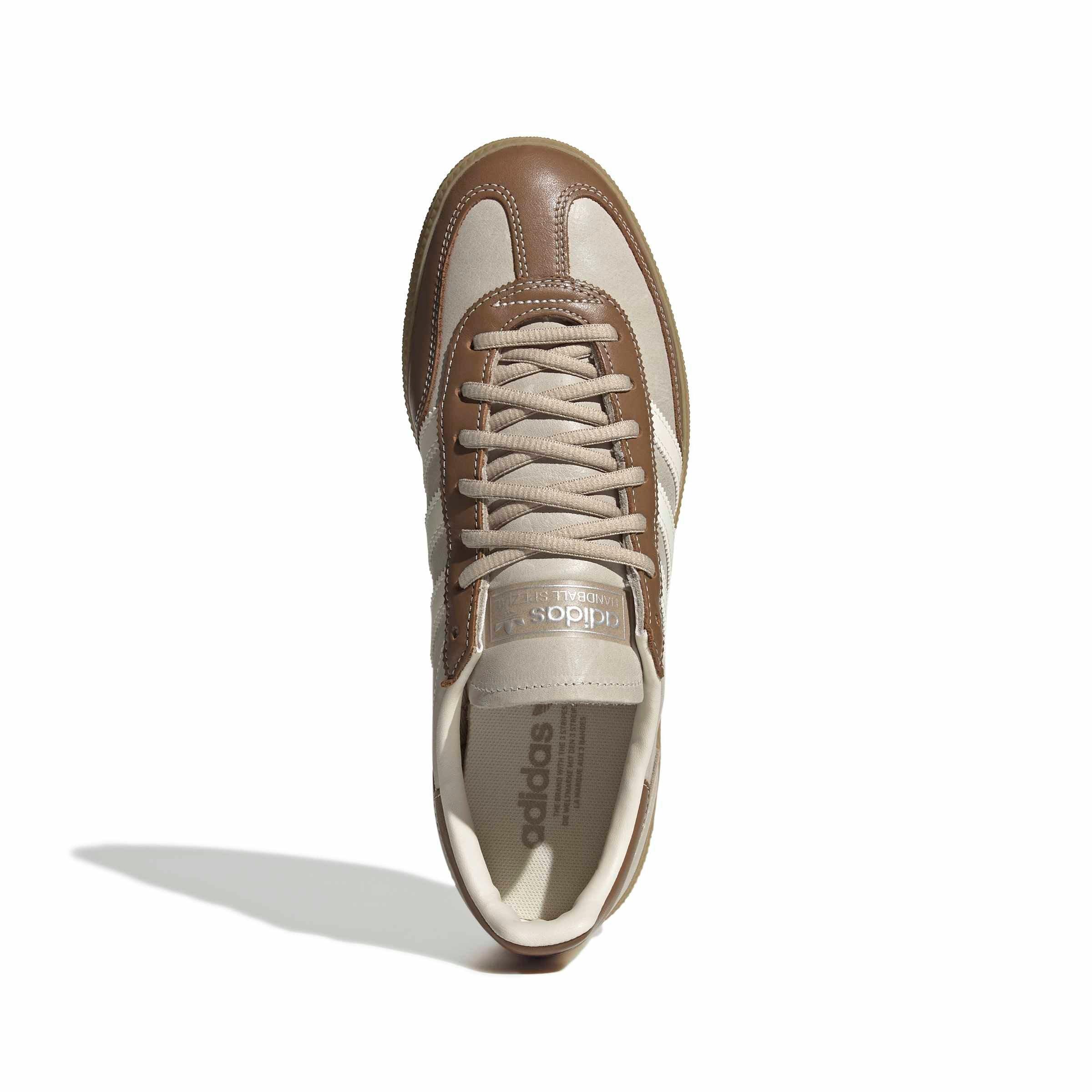 adidas Originals Handball Spezial "Khaki Three/Cream White/Brown Desert" Men's Shoe - KHAKI/CREAM/BROWN
