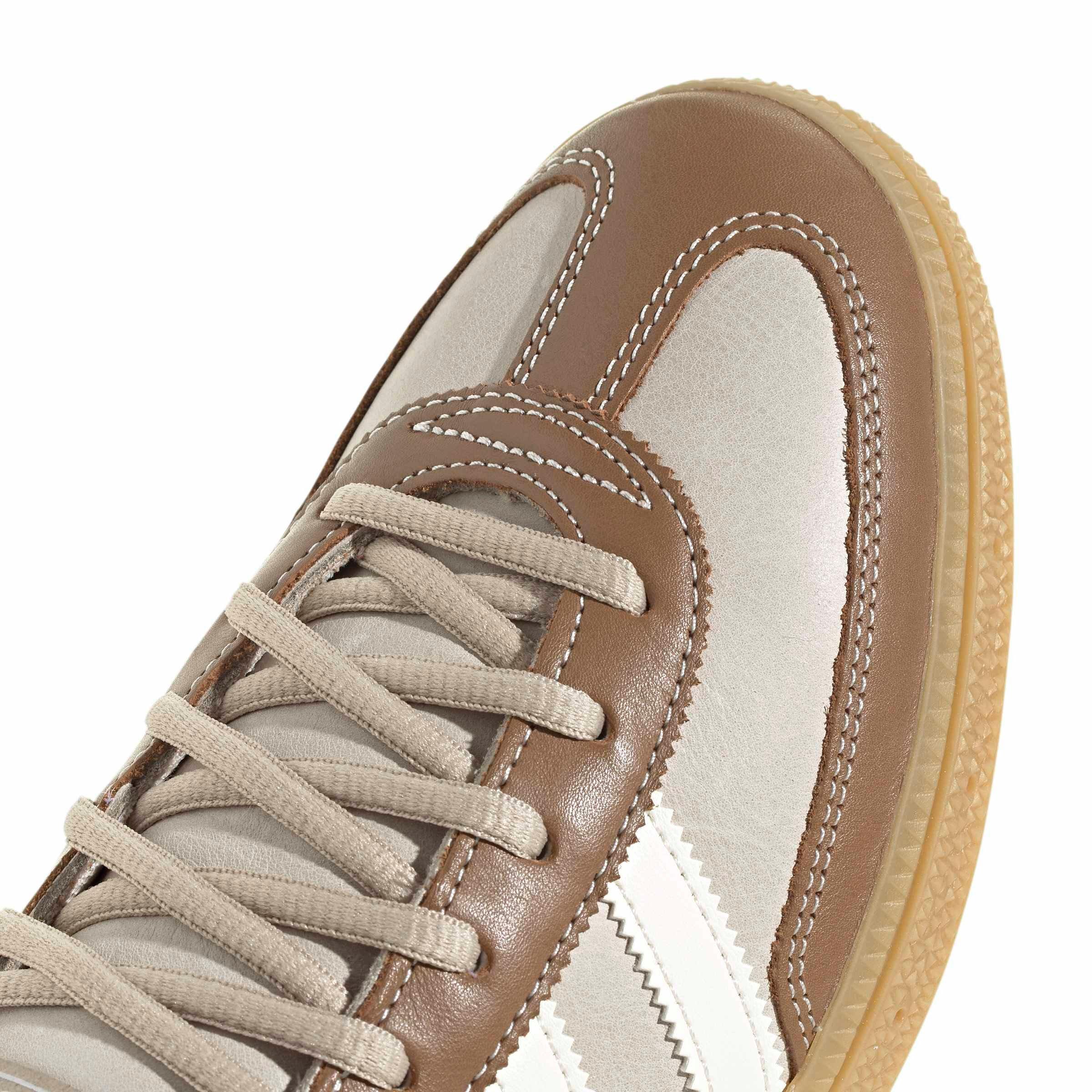 adidas Originals Handball Spezial "Khaki Three/Cream White/Brown Desert" Men's Shoe - KHAKI/CREAM/BROWN