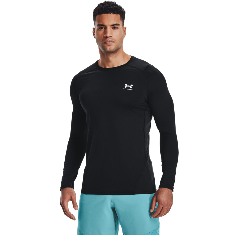 Under Armour Men's HeatGear Armour Fitted Long Sleeve Shirt - Hibbett