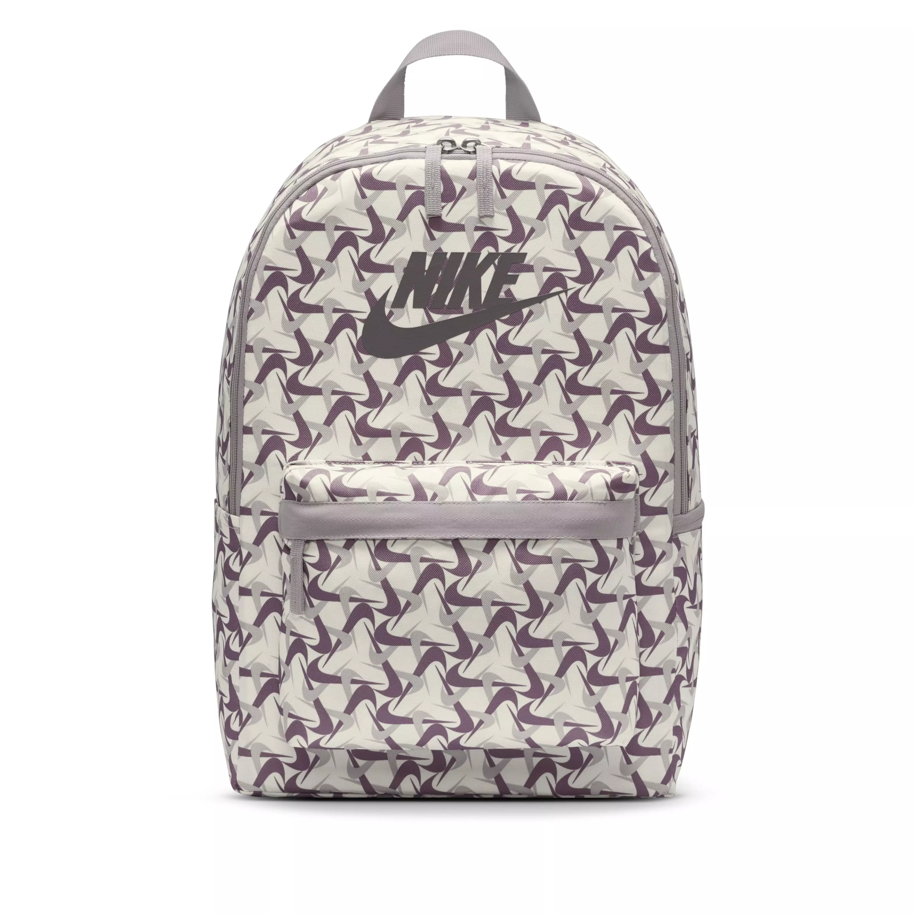 Nike Adult Heritage Acc Print Backpack -Beige - BEIGE