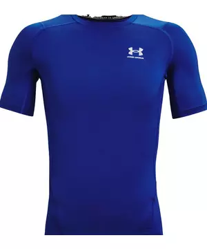 Under Armour Girls L/S Blue Cheer Me On Dry Fit Top Size 5 