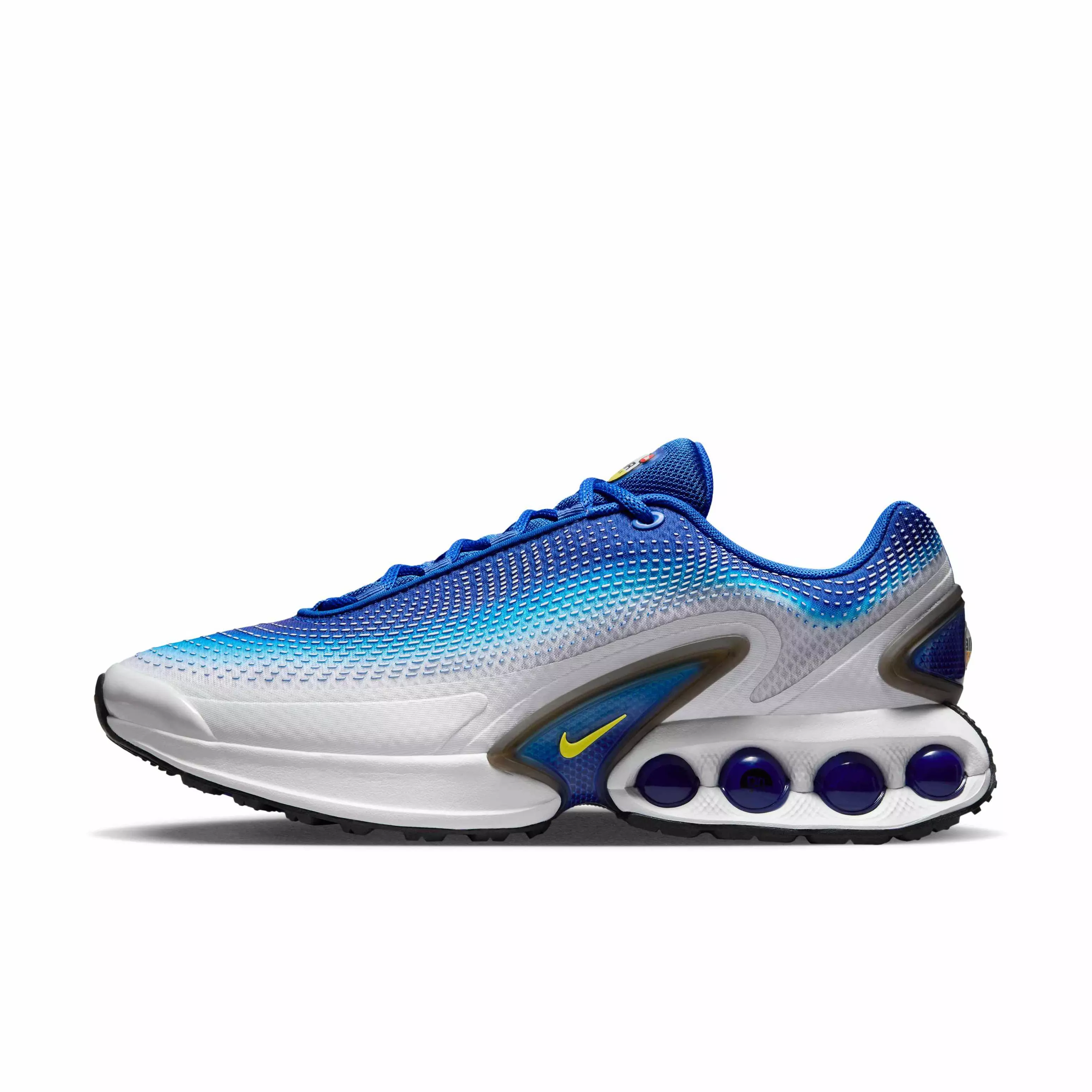 Nike Air Max Dn "Racer Blue/Blue Fury/Black/Vibrant Yellow" Men's Shoe - BLUE/BLUE/BLACK/YELLOW