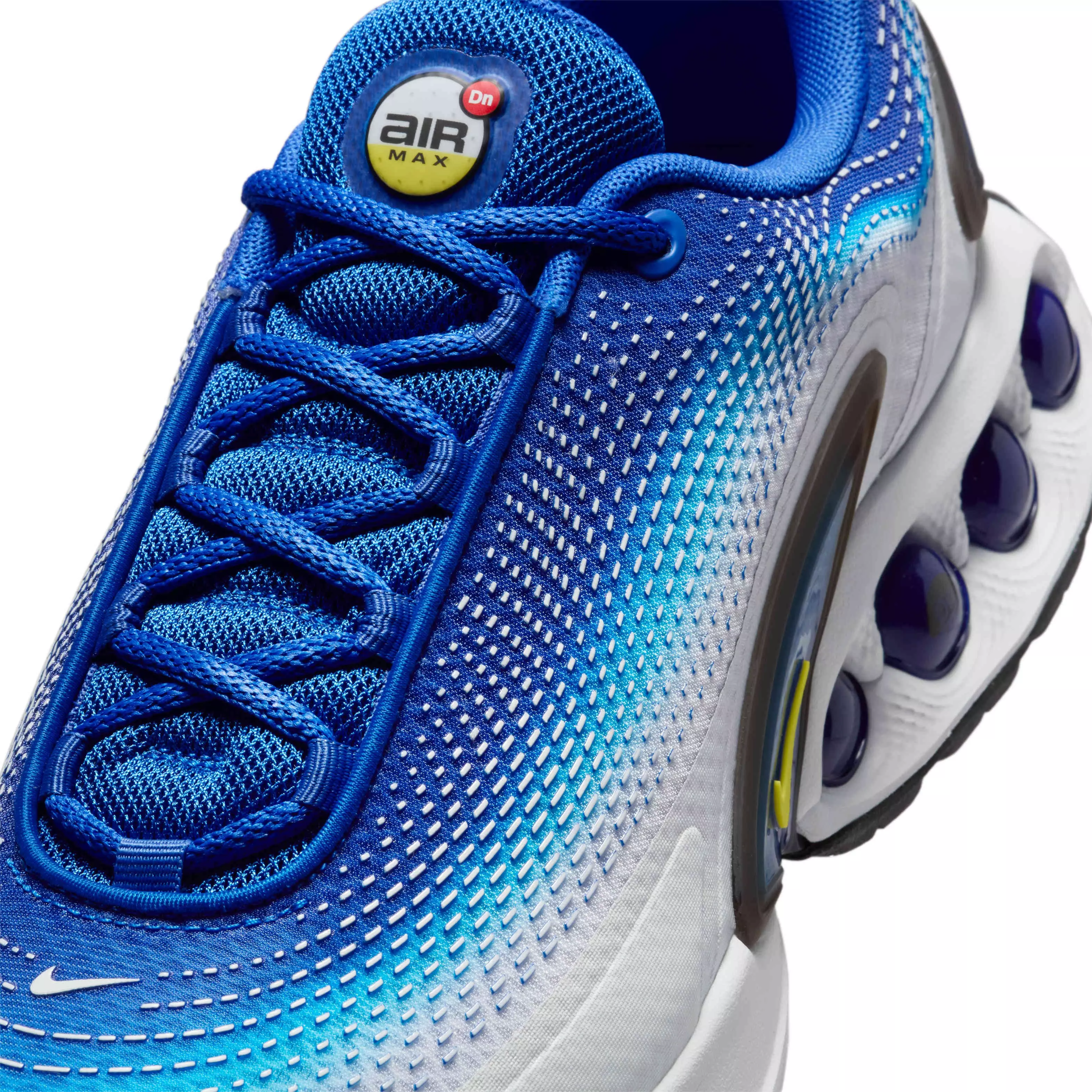 Nike Air Max Dn "Racer Blue/Blue Fury/Black/Vibrant Yellow" Men's Shoe - BLUE/BLUE/BLACK/YELLOW