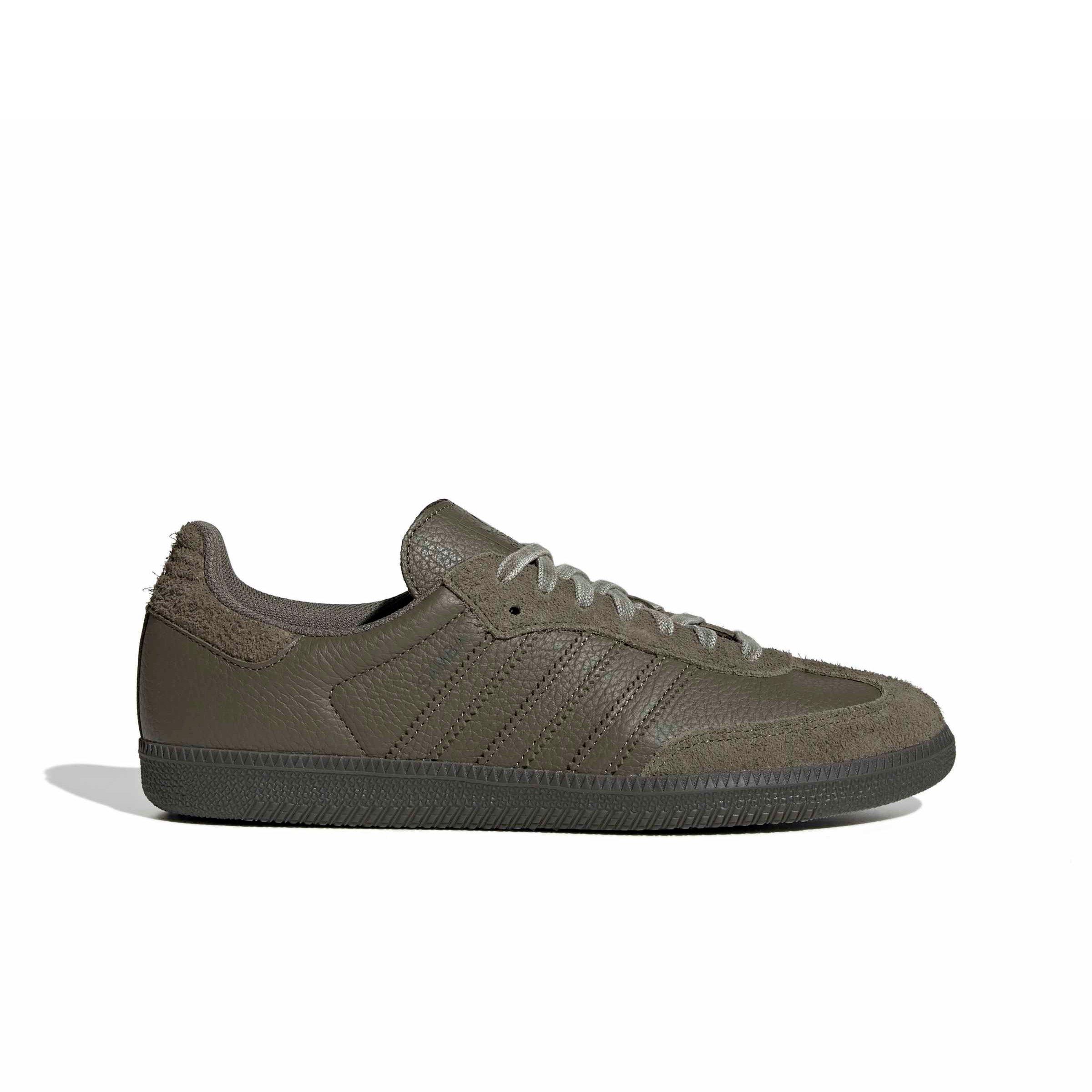 adidas Originals Samba OG "Olive Strata/Olive Strata/Shadow Olive" Men's Shoe - OLIVE/OLIVE/OLIVE