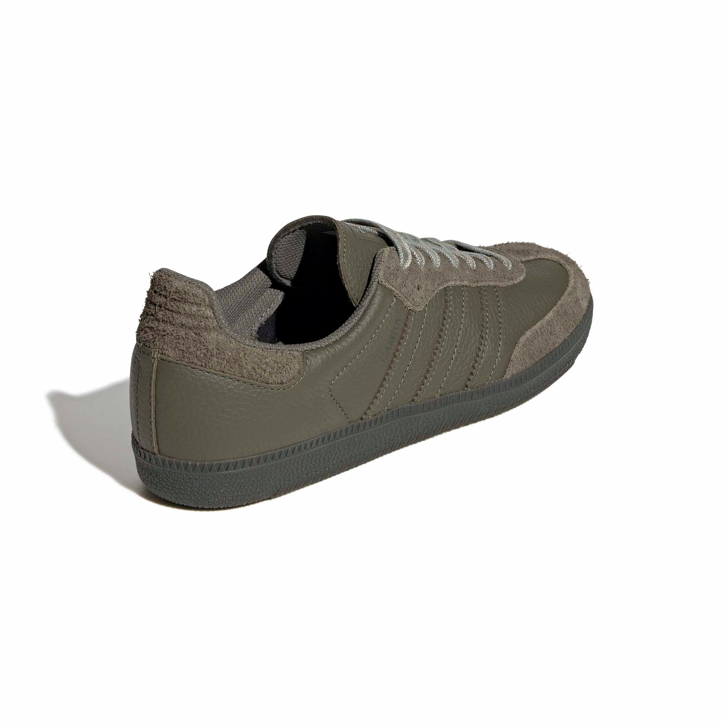adidas Originals Samba OG "Olive Strata/Olive Strata/Shadow Olive" Men's Shoe - OLIVE/OLIVE/OLIVE