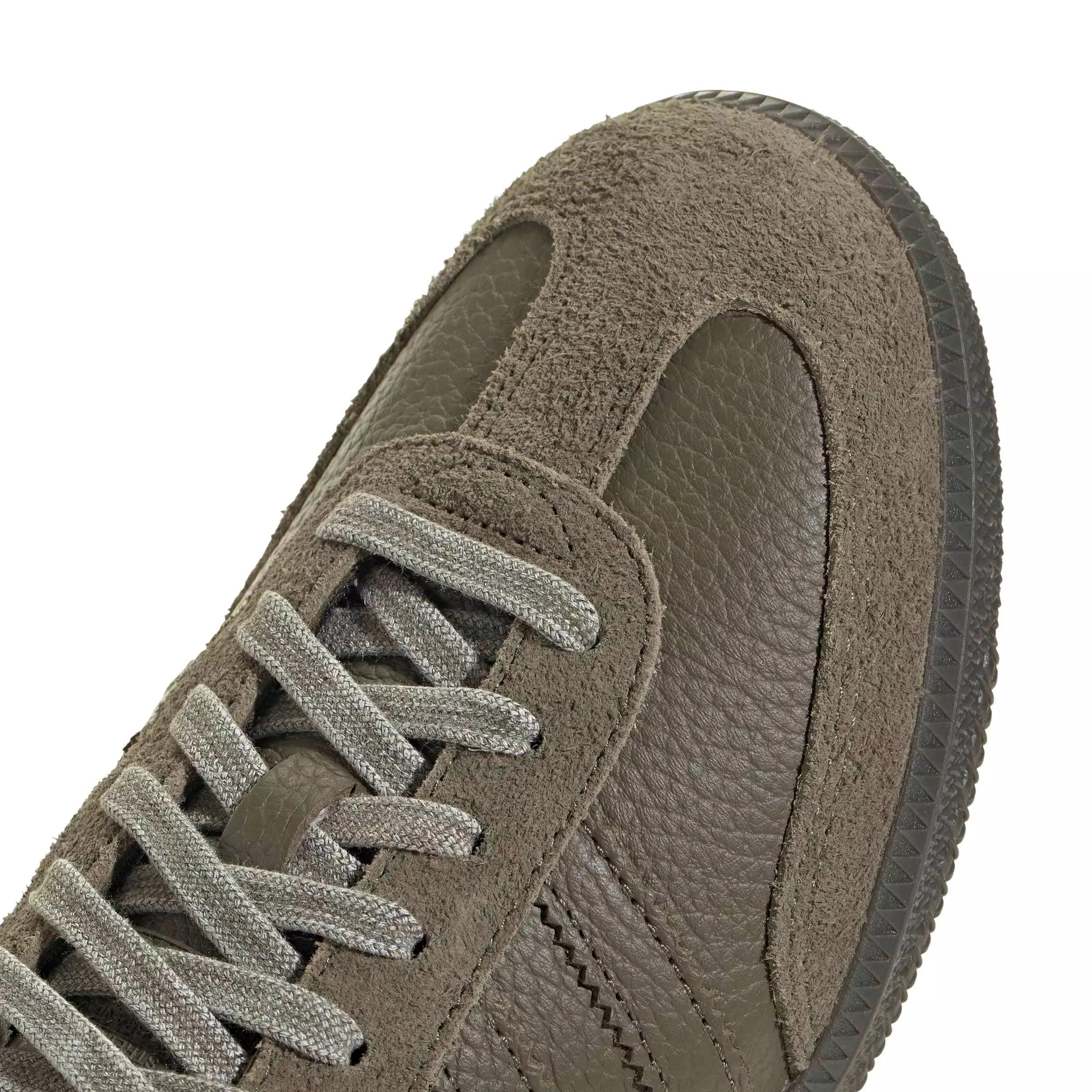 adidas Originals Samba OG "Olive Strata/Olive Strata/Shadow Olive" Men's Shoe - OLIVE/OLIVE/OLIVE