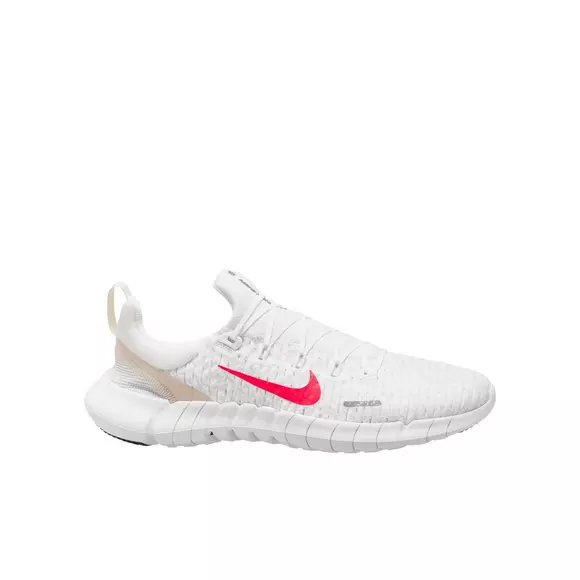 Nike Run 5.0 "White/Siren Red/Off White/Pure Platinum" Grade Boys'