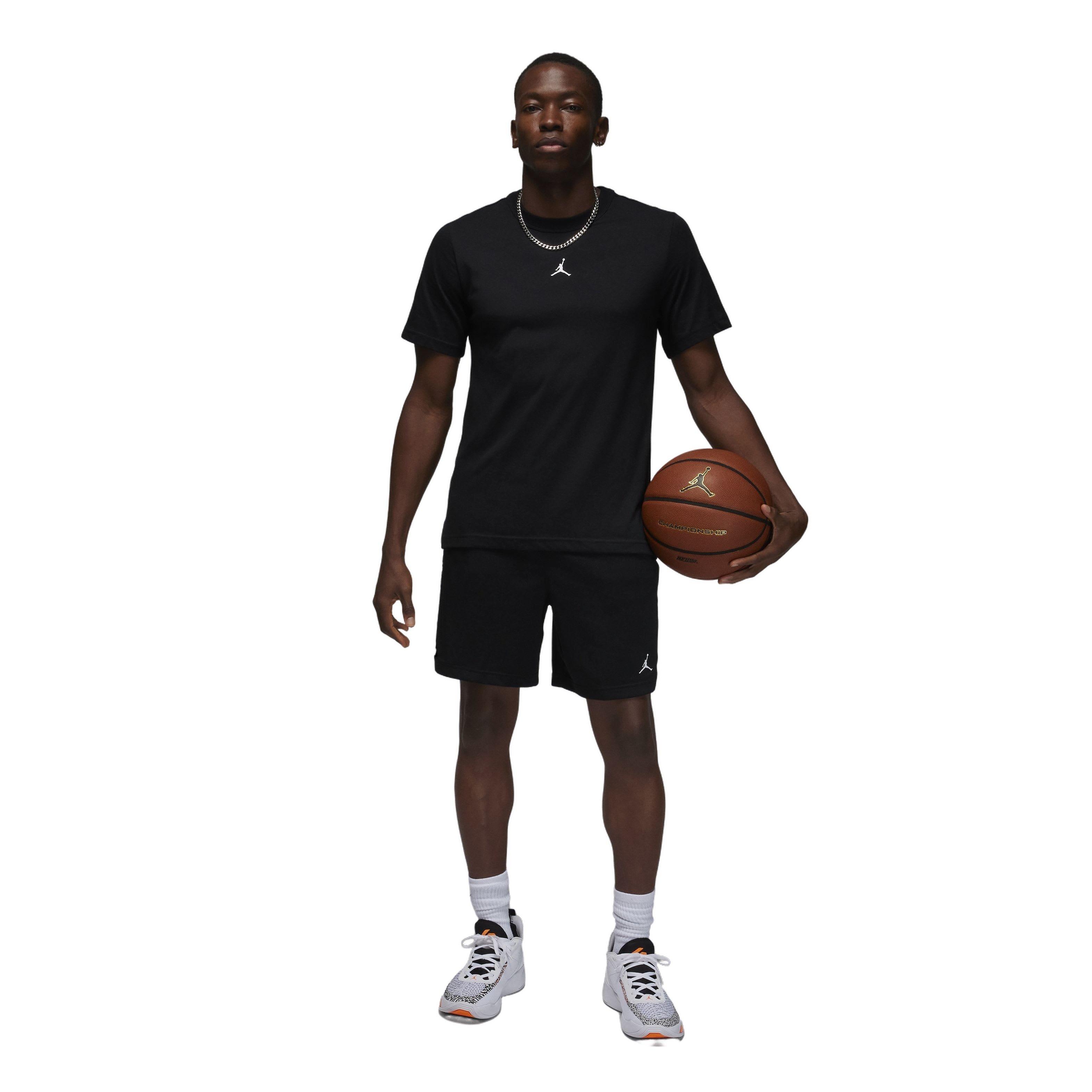 Jordan Men's Sports Dri-FIT Short-Sleeve Top - BLACK Thumbnail View 5
