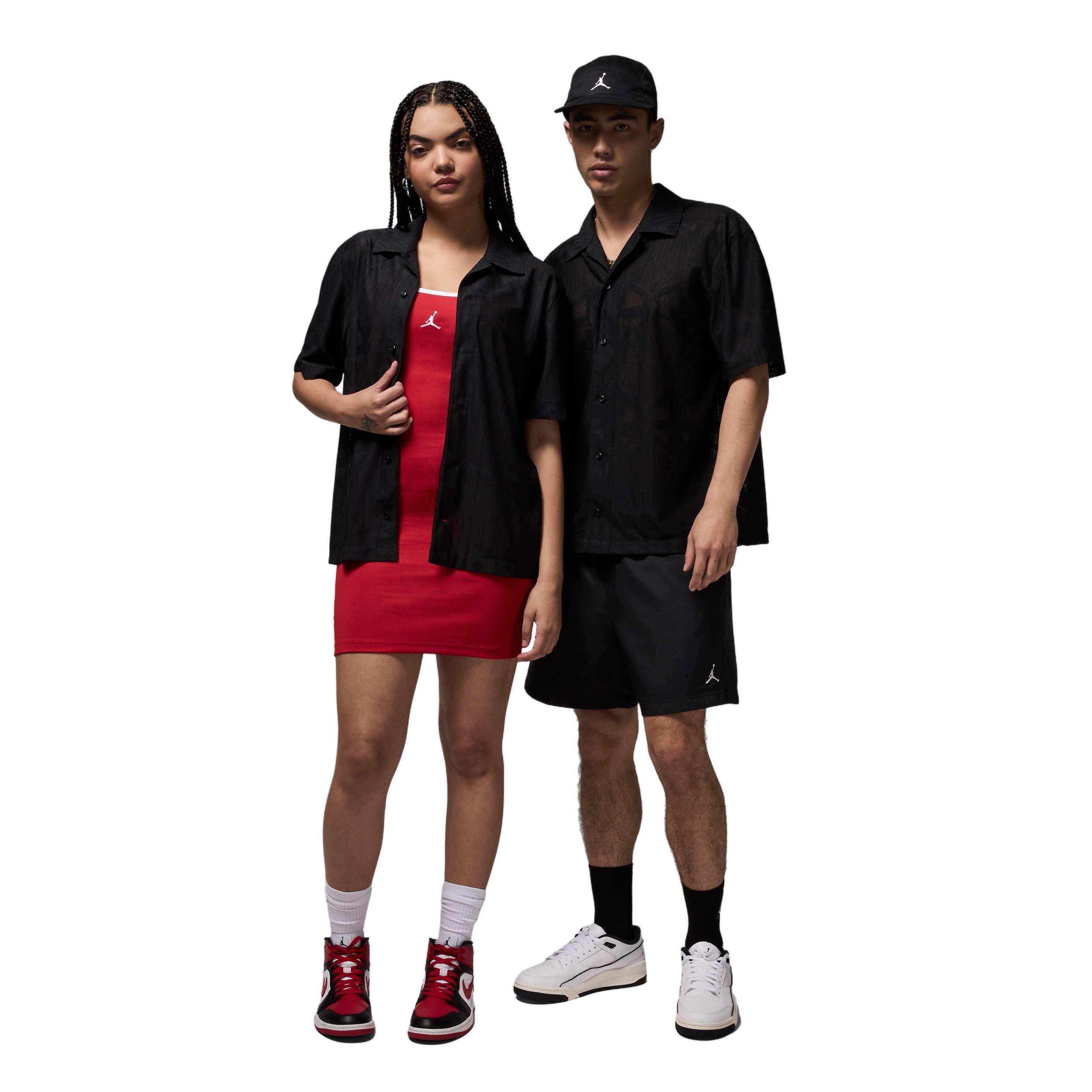 Jordan Men's Flight Short-Sleeve Knit Top - BLACK Thumbnail View 5