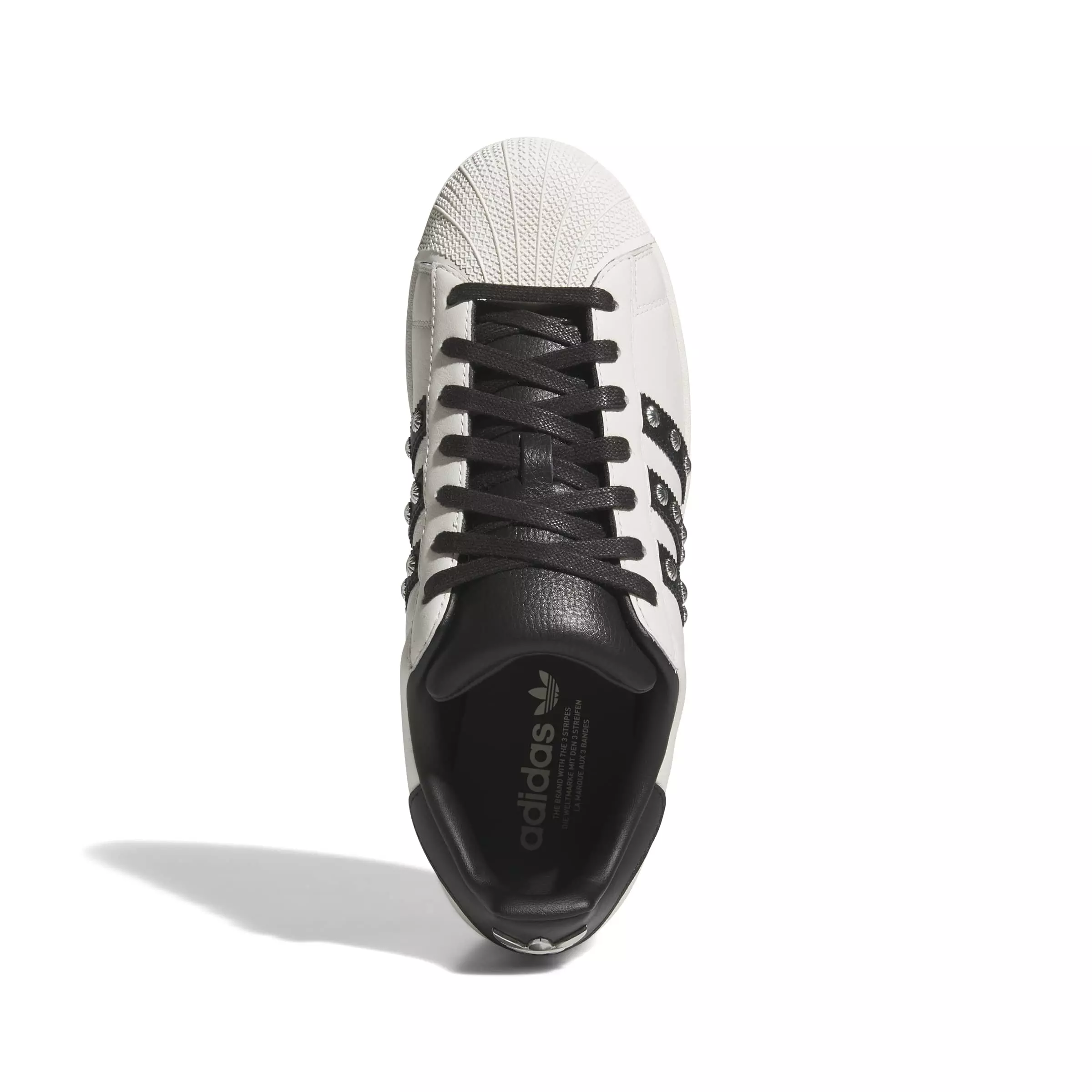 adidas Originals Superstar II "Off White/Core Black/Silver Metallic" Men's Shoe - OFF WHITE/BLACK/SILVER