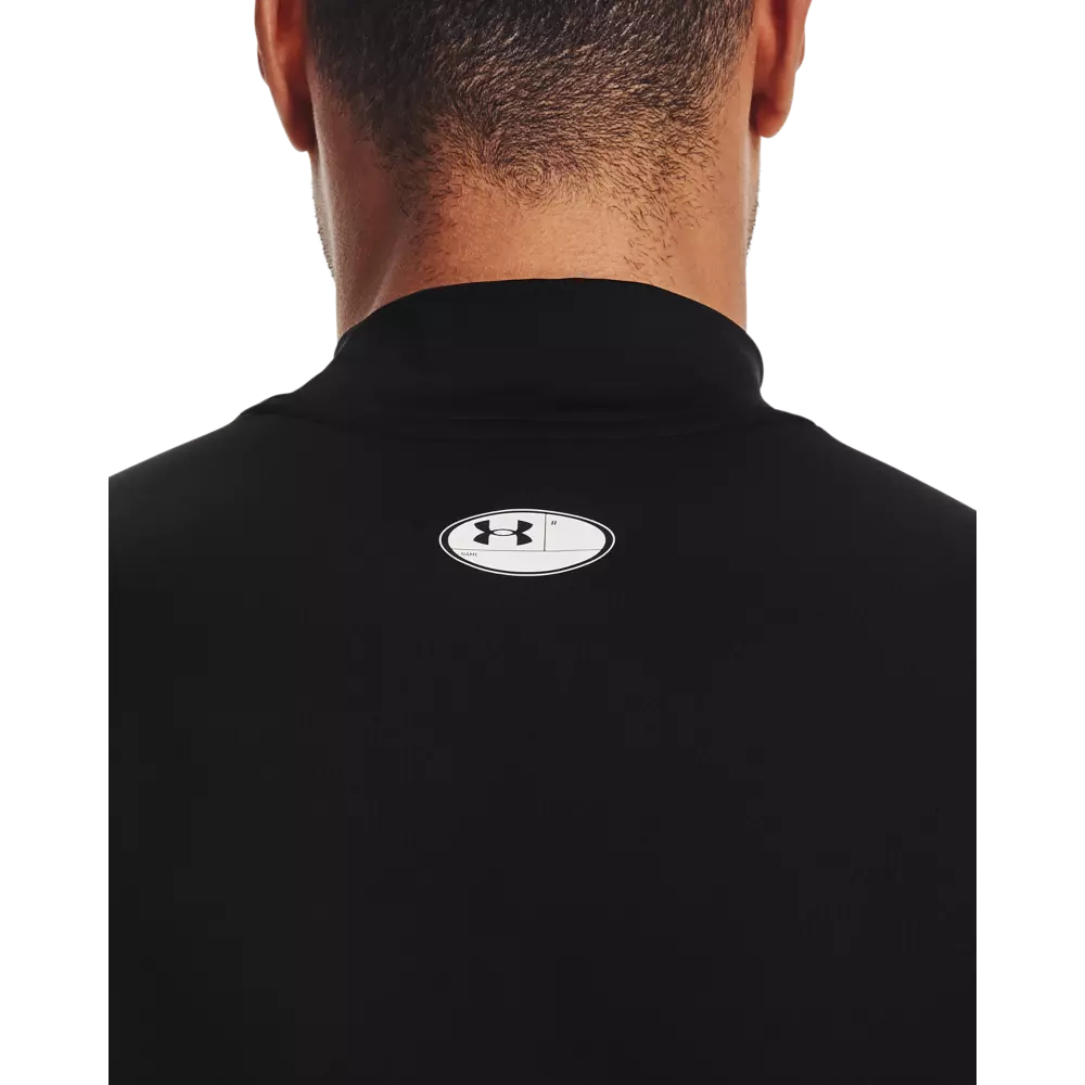 Under Armour Men's HeatGear Armour Mock Sleeveless Shirt - BLACK