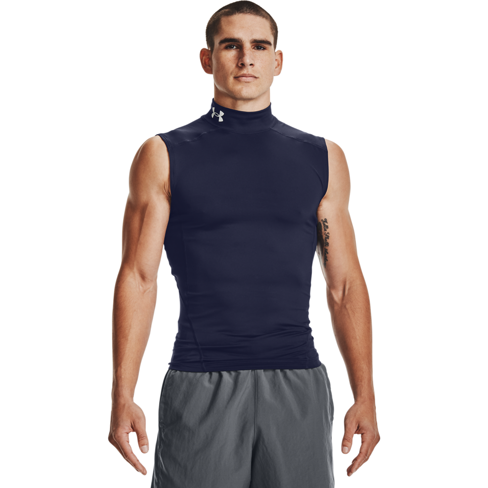 Under Armour Men's HeatGear Armour Mock Sleeveless Shirt - Hibbett