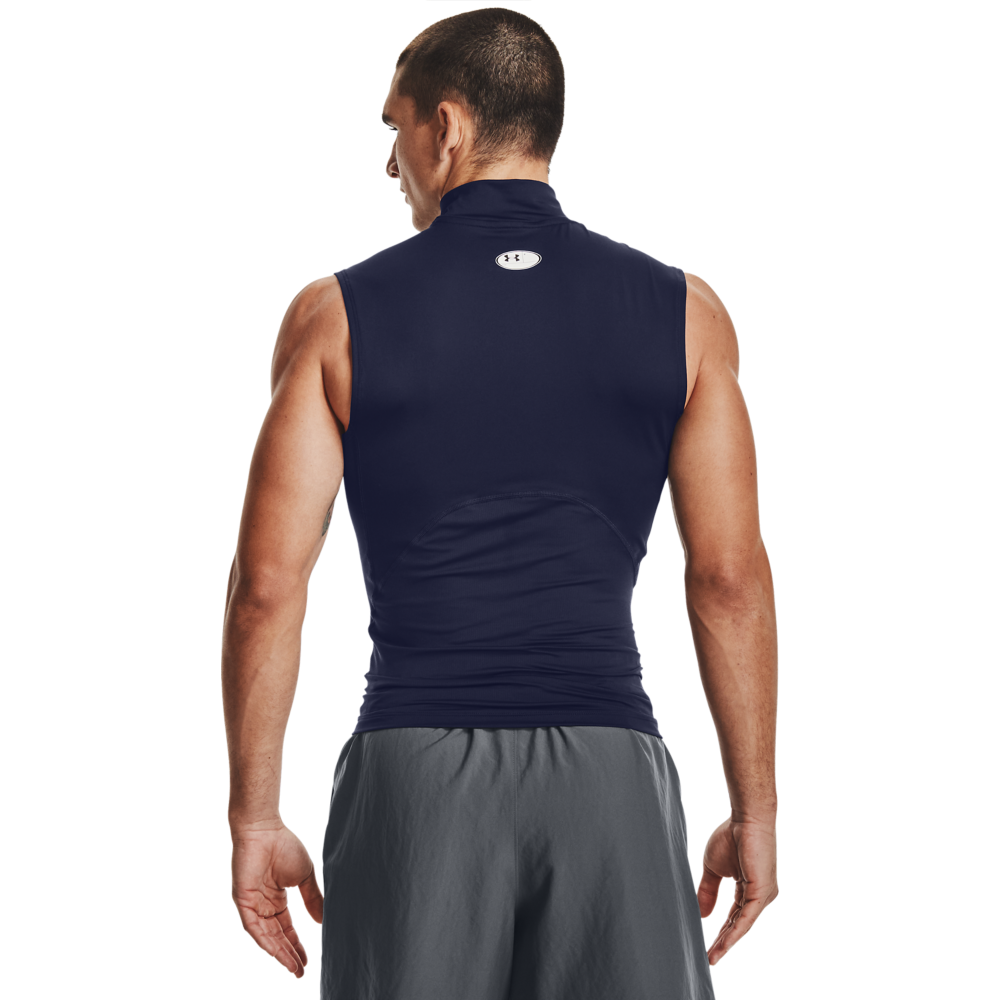 Under Armour Men's HeatGear Armour Compression Sleeveless Mock