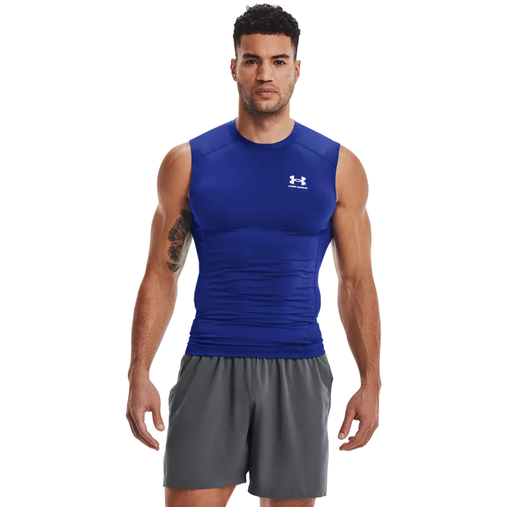 Under Armour Men's Navy HeatGear Armour Leggings - Hibbett