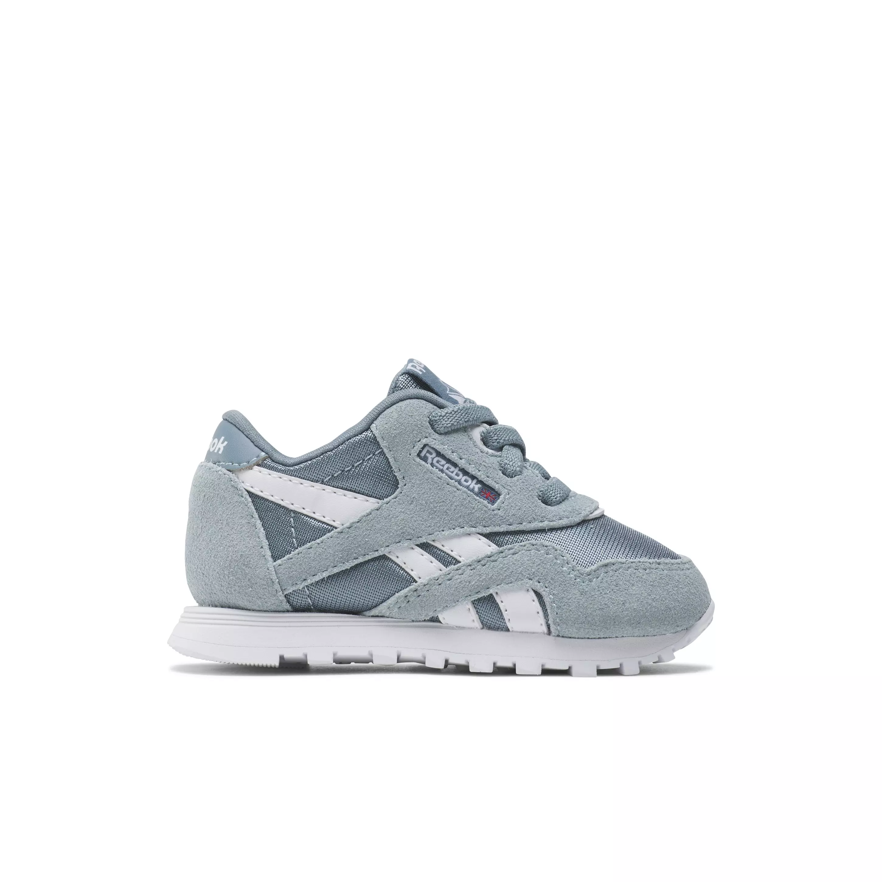 Reebok Classic Nylon "Softslate/White" Infant Boys' Shoe - SLATE/WHITE