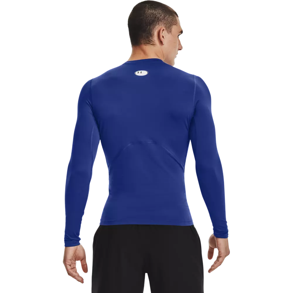 Under Armour Men's HeatGear Armour Long Sleeve Shirt - ROYAL