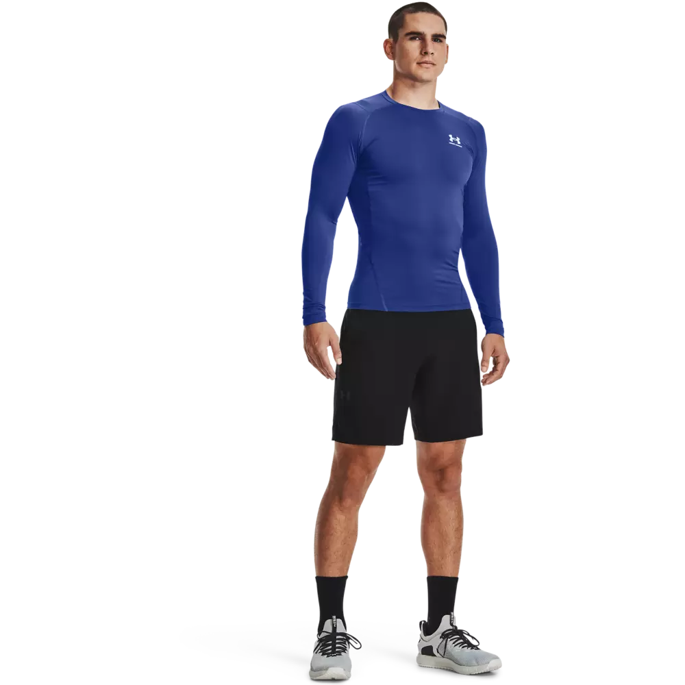 Under Armour Men's HeatGear Armour Long Sleeve Shirt - ROYAL