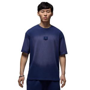 Jordan Men's Flight Essentials 85 Short Sleeve Washed T-Shirt-Navy