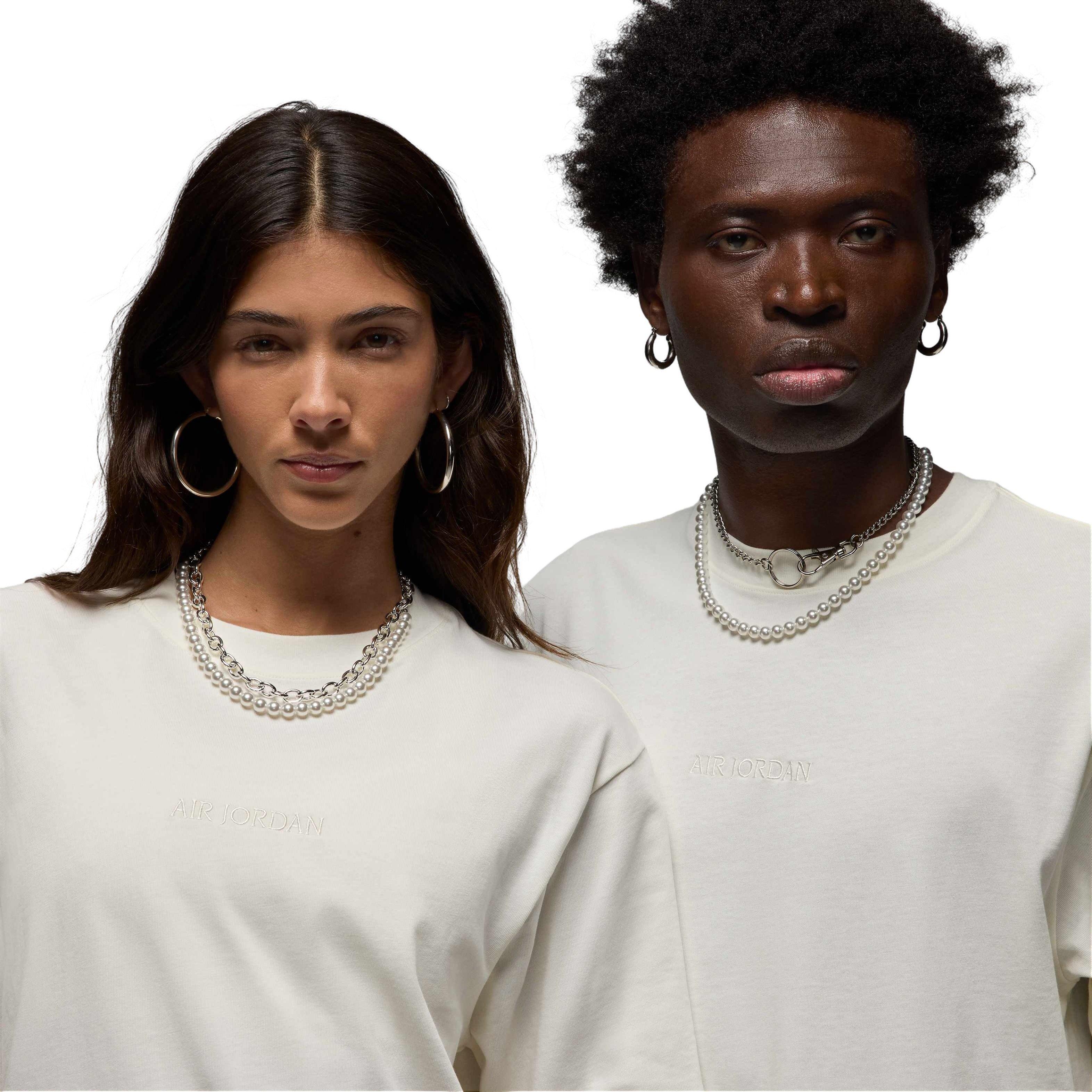 Jordan Men's Air Wordmark 85 Short-Sleeve T-Shirt - BROWN Thumbnail View 3