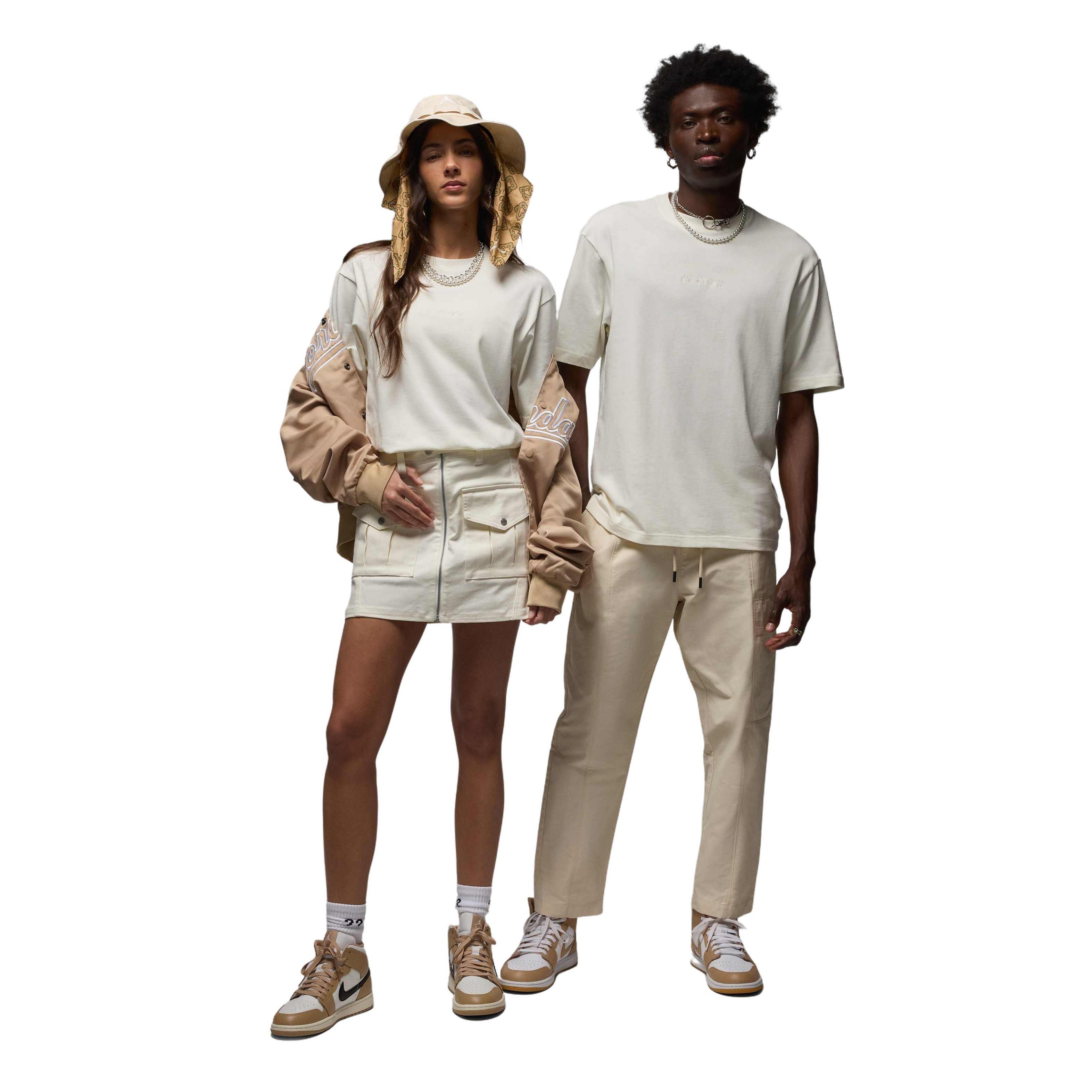 Jordan Men's Air Wordmark 85 Short-Sleeve T-Shirt - BROWN Thumbnail View 6