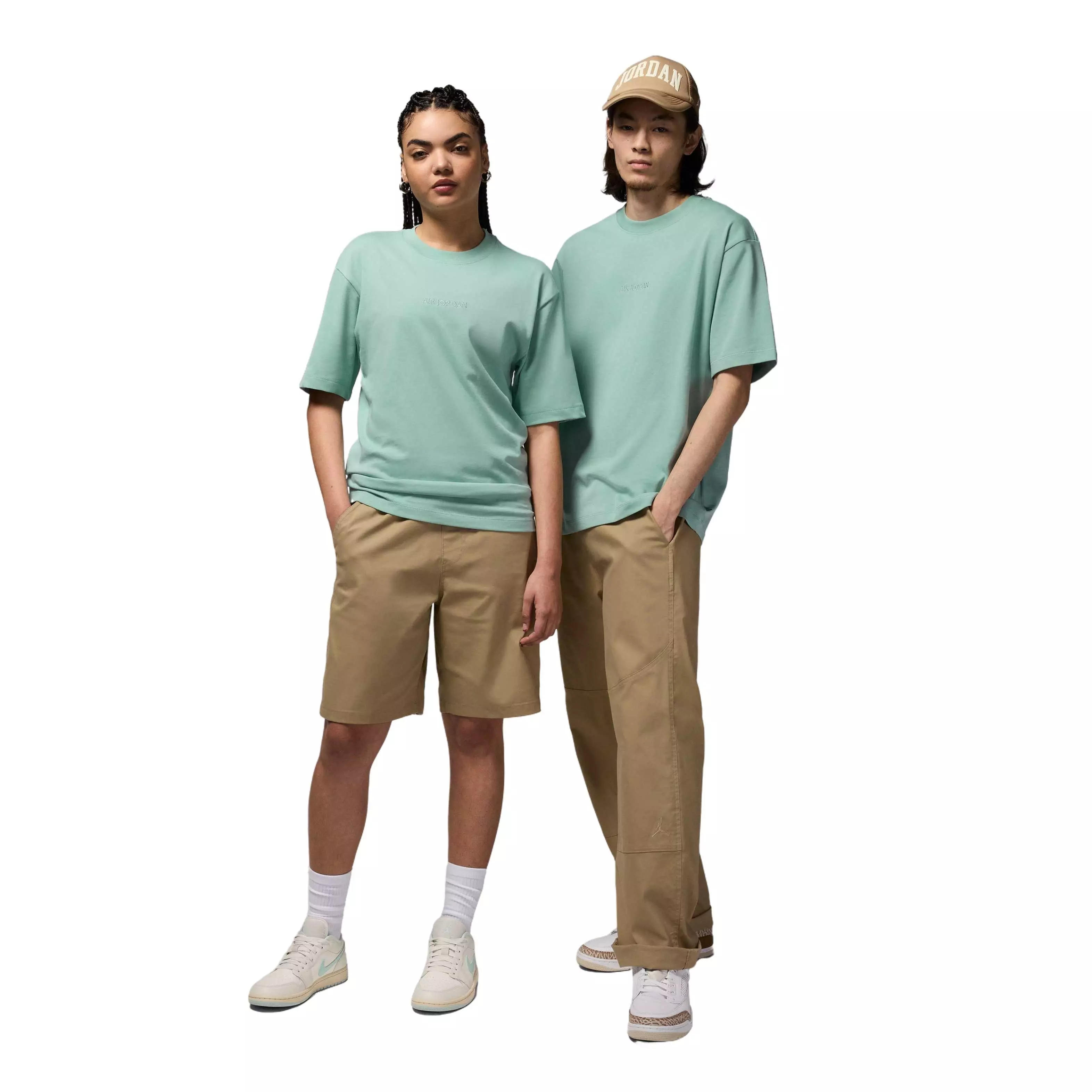 Jordan Men's Air Wordmark 85 Short-Sleeve T-Shirt - GREEN