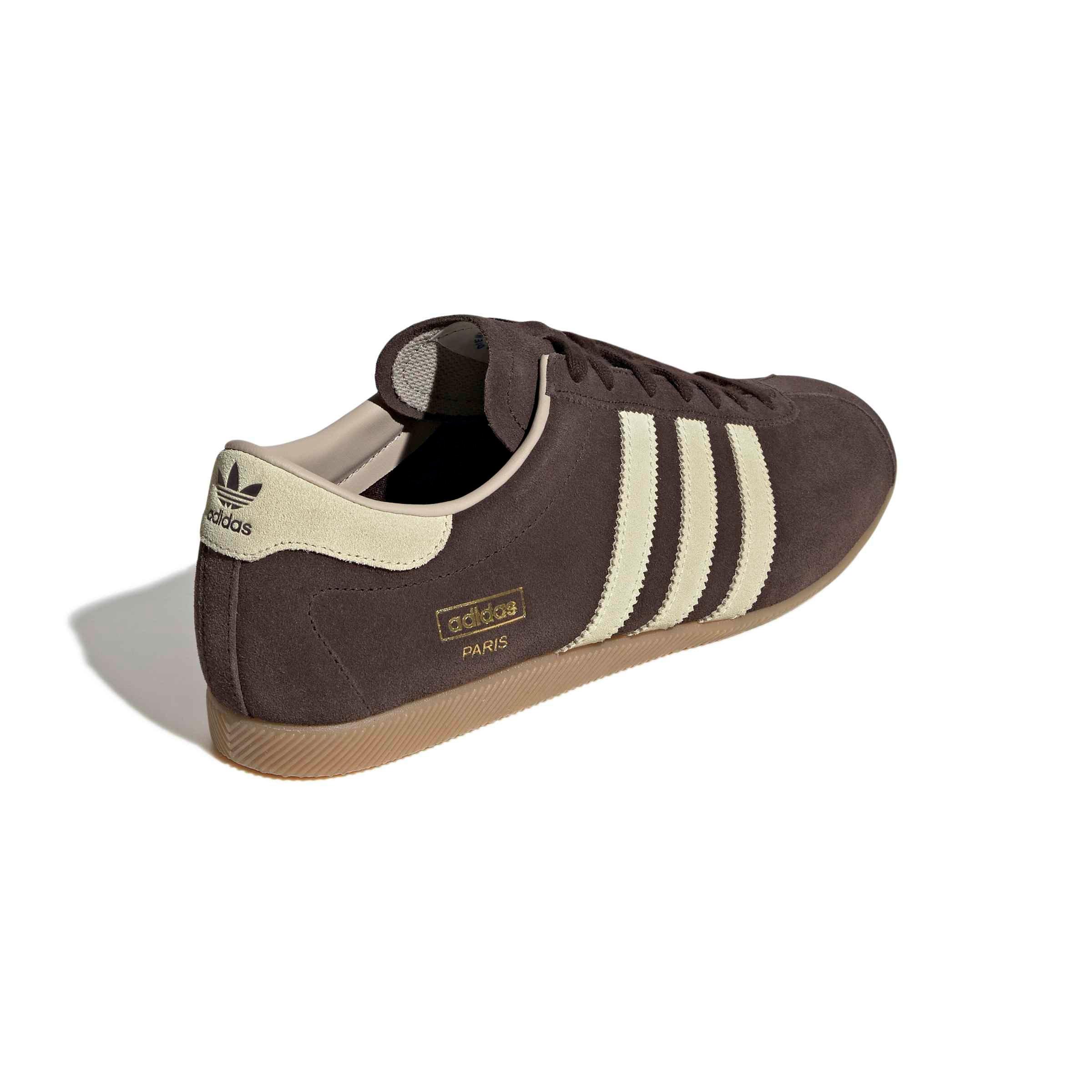 adidas Originals Paris "Aurora Coffee/Dual Yellow/Gum 4" Men's Shoe - COFFEE/YELLOW/GUM