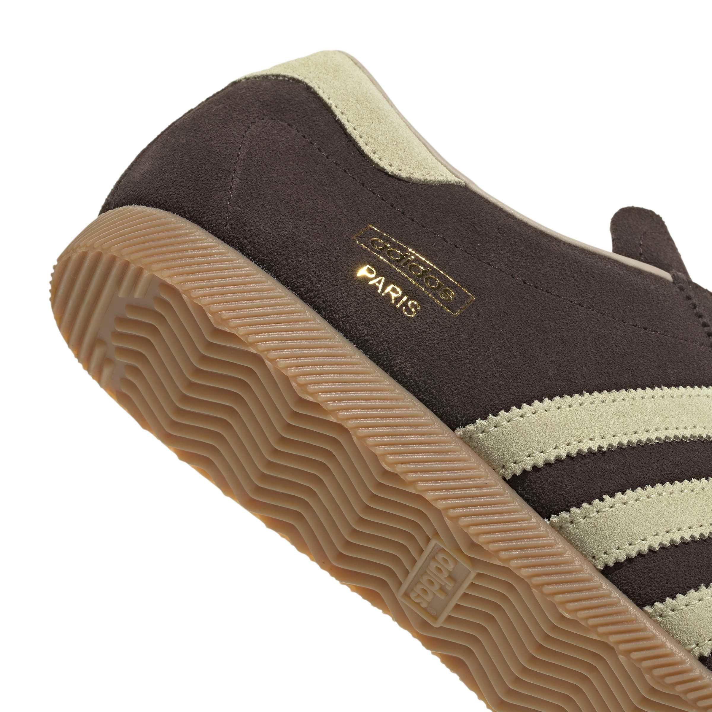 adidas Originals Paris "Aurora Coffee/Dual Yellow/Gum 4" Men's Shoe - COFFEE/YELLOW/GUM