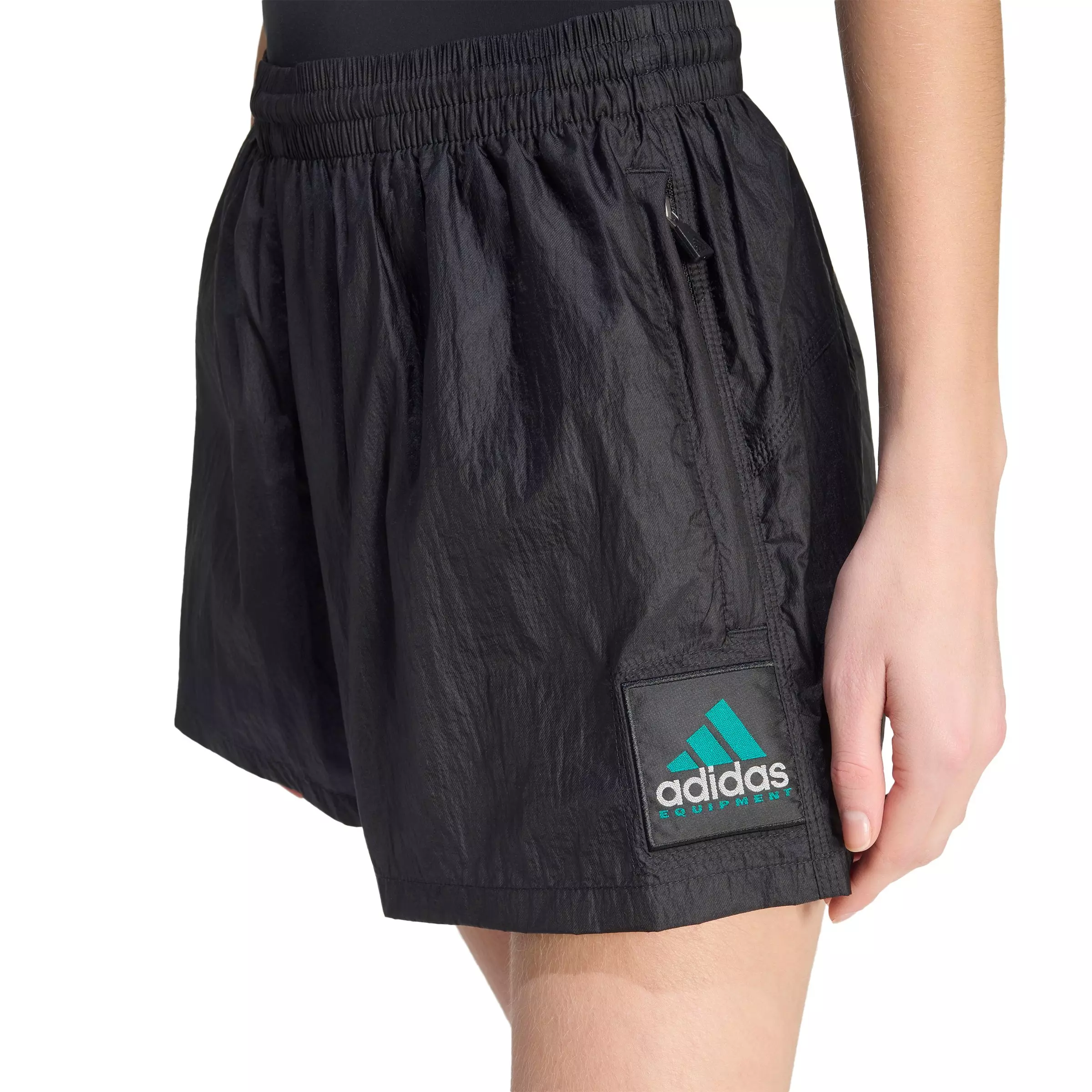adidas Originals Women's EQT Shorts-Black - BLACK