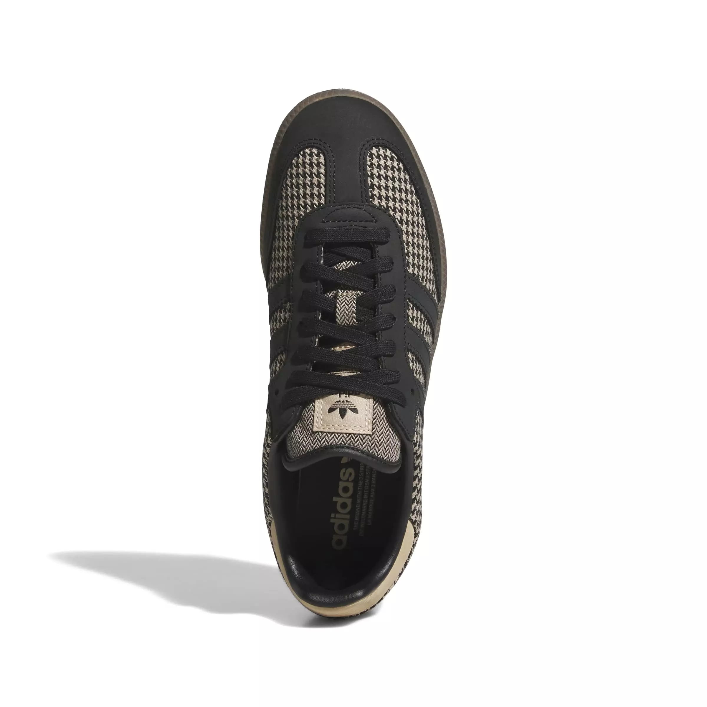 adidas Originals Samba OG "Magic Beige/Core Black/Gum 5" Men's Shoe - BEIGE/BLACK/GUM