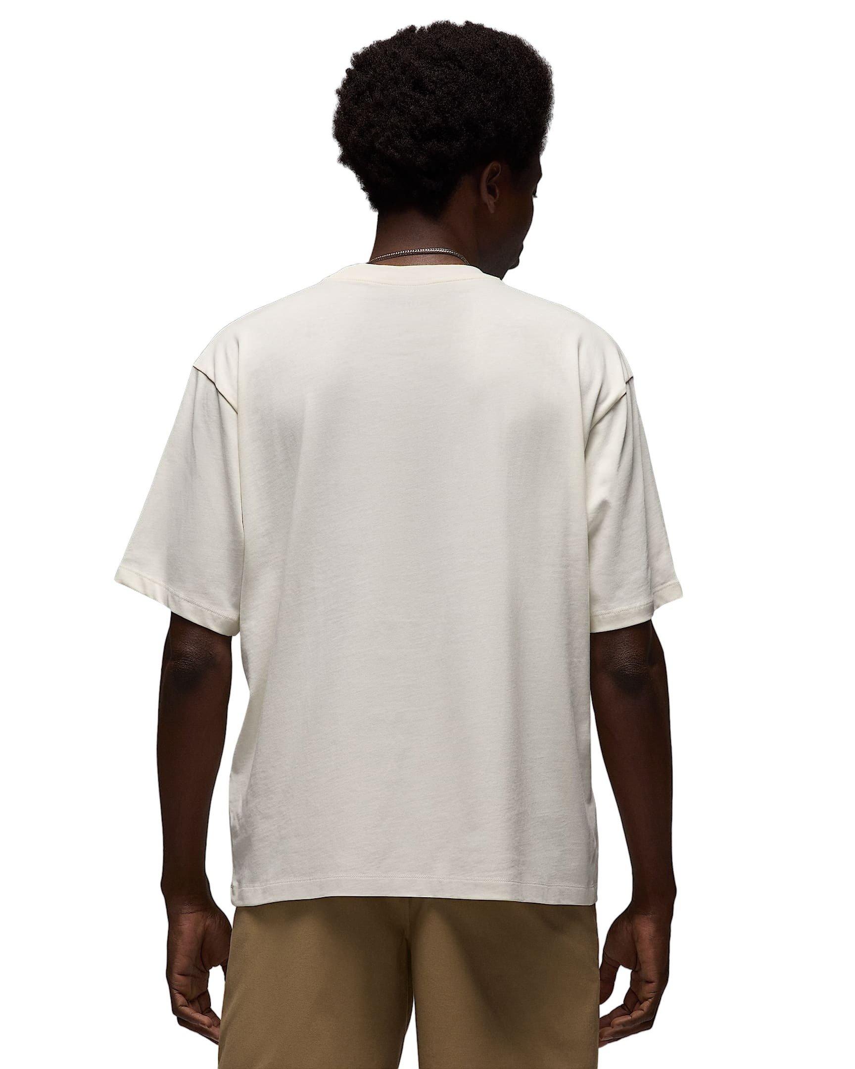 Jordan Men's Flight Essentials Oversized T-Shirt -White - WHITE Thumbnail View 2