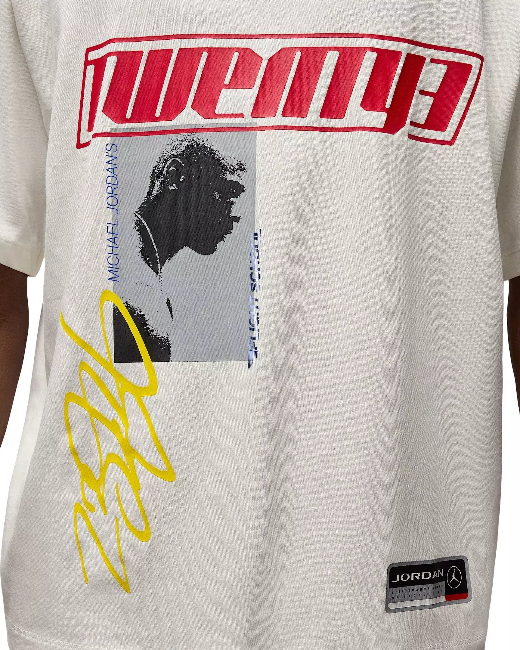 Jordan Men's Flight Essentials Oversized T-Shirt -White - WHITE