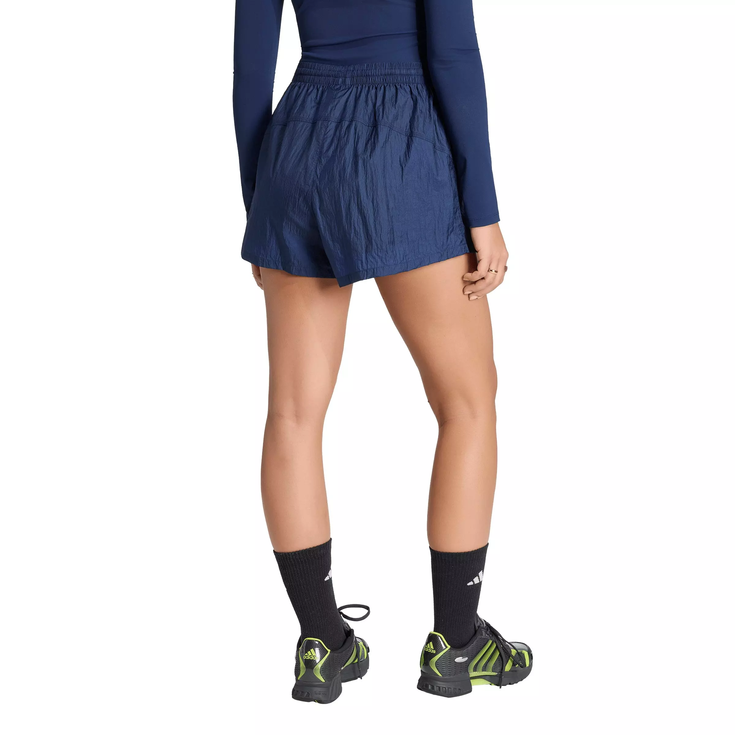 adidas Originals Women's EQT Shorts-Navy - NAVY